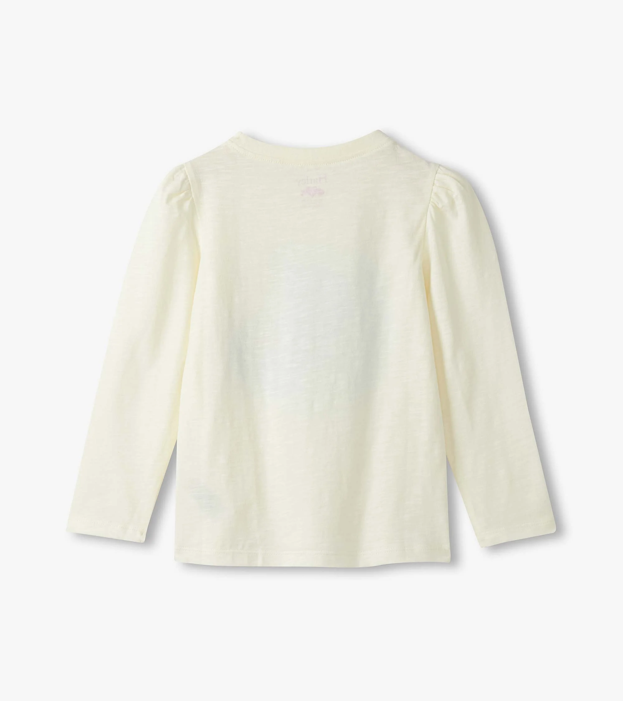 Girls Record Player Puff Sleeve Graphic Tee - Image 5