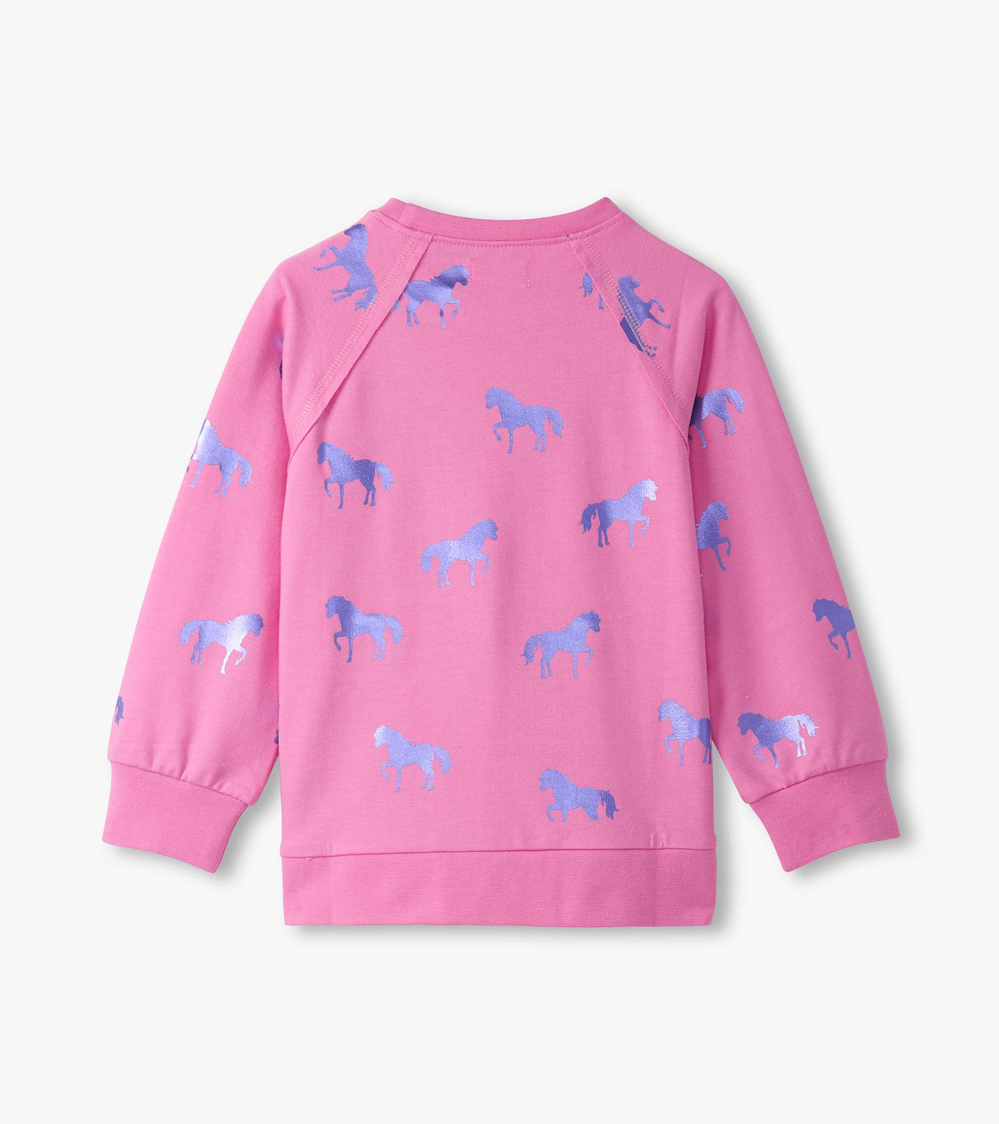 Girls Shimmer Horses Sweater - Image 4
