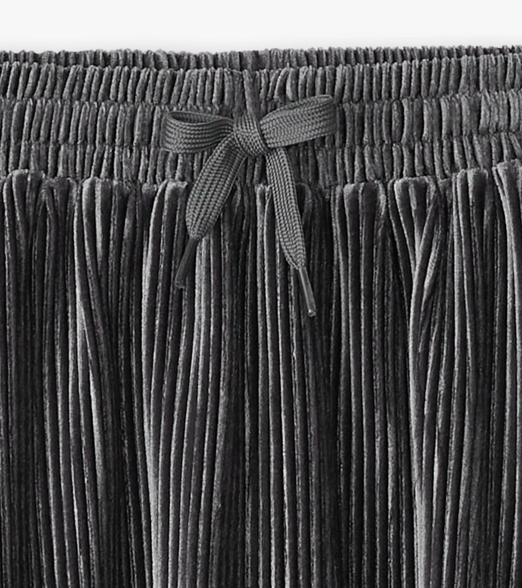 Girls Silver Shine Pleated Velour Skirt - Image 6