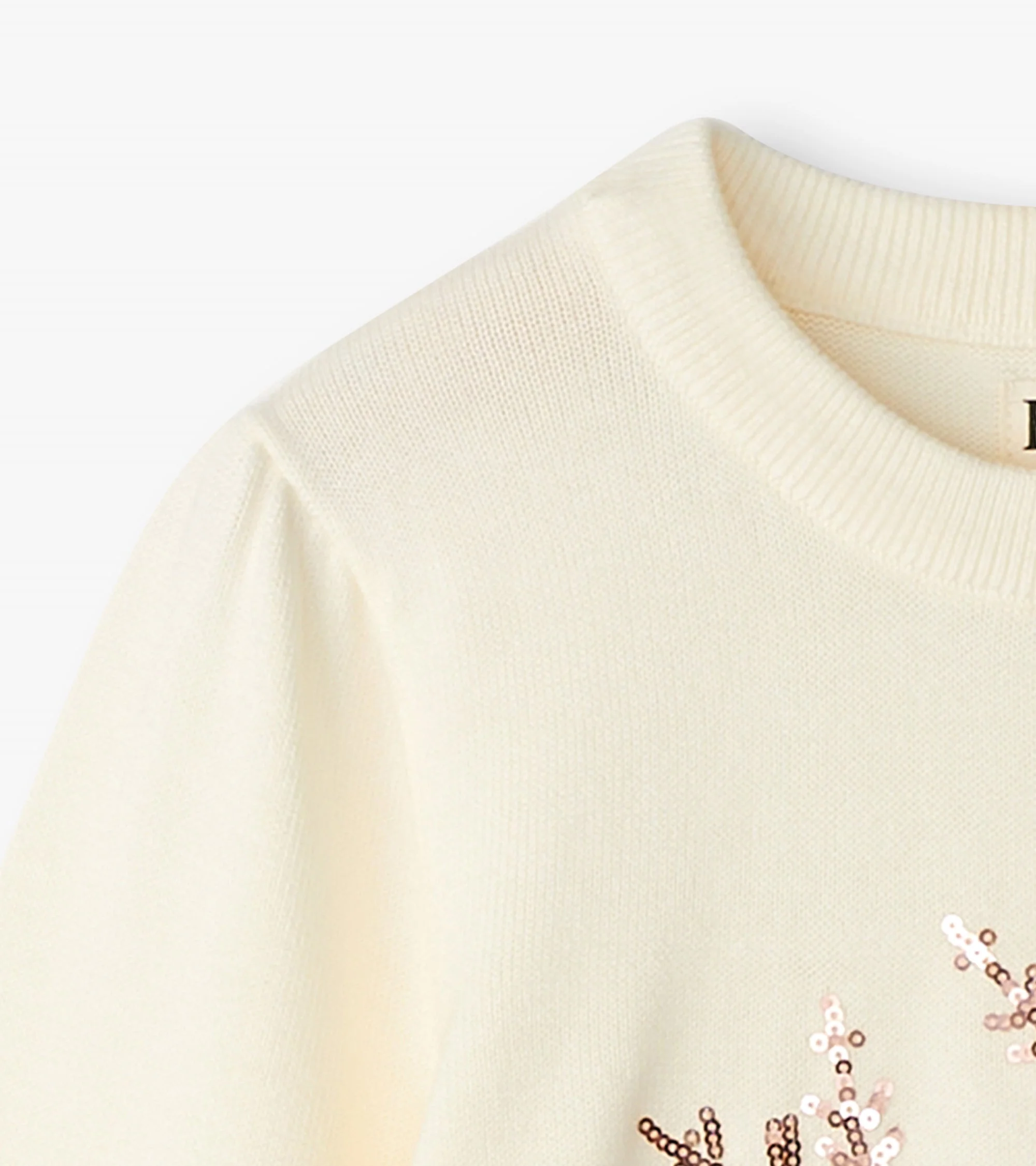 Girls Snowflake Pullover Sweater - Image 5