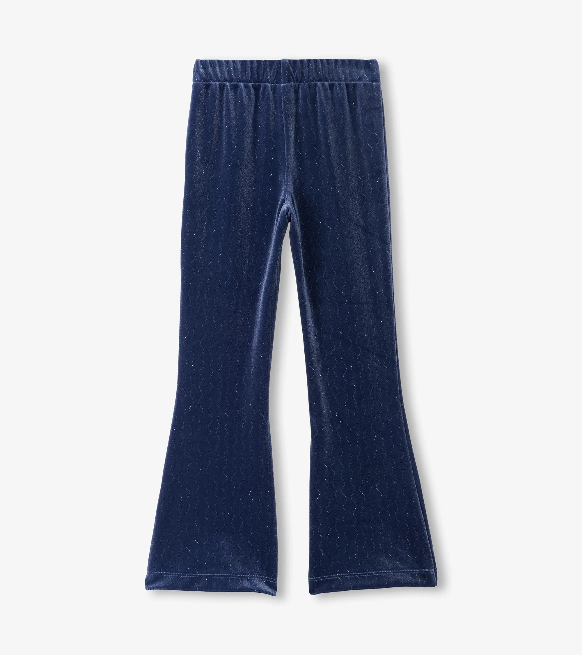 Girls Sparkle Wave Stretchy Flared Pants - Image 3