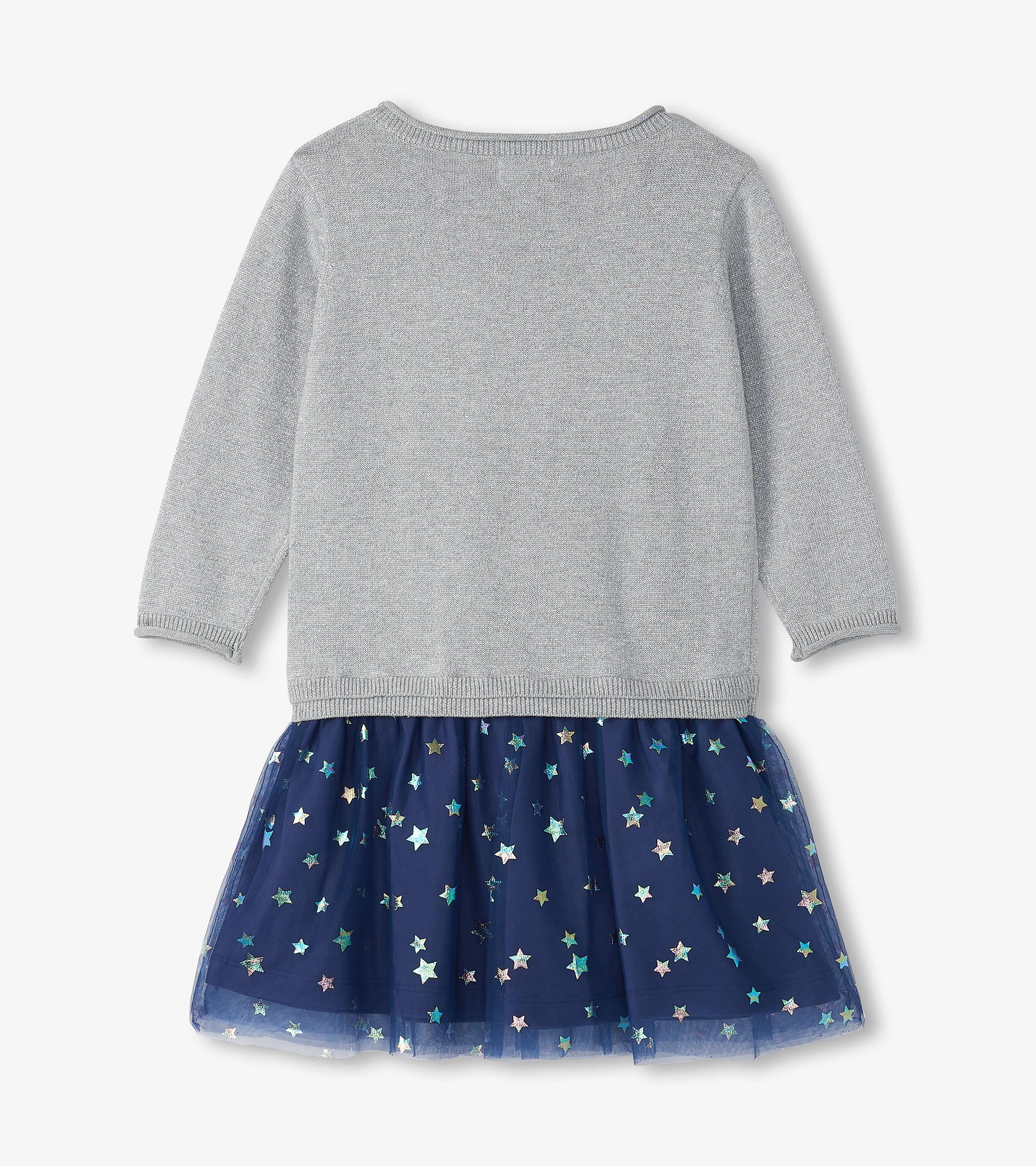 Girls Star Girl Sweater Dress - Image 3