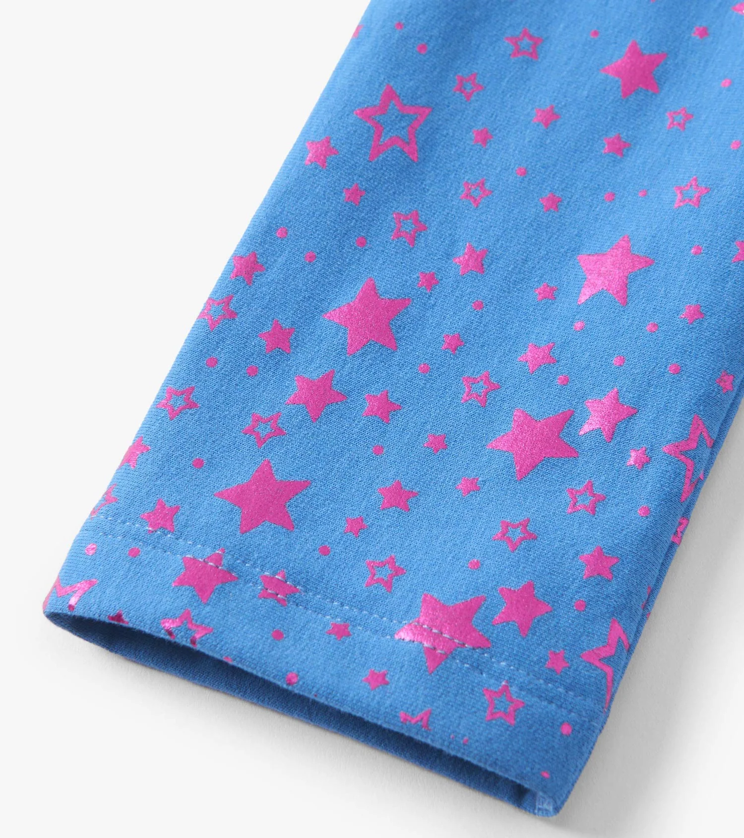 Girls Star Sapphire Cozy Leggings - Image 2
