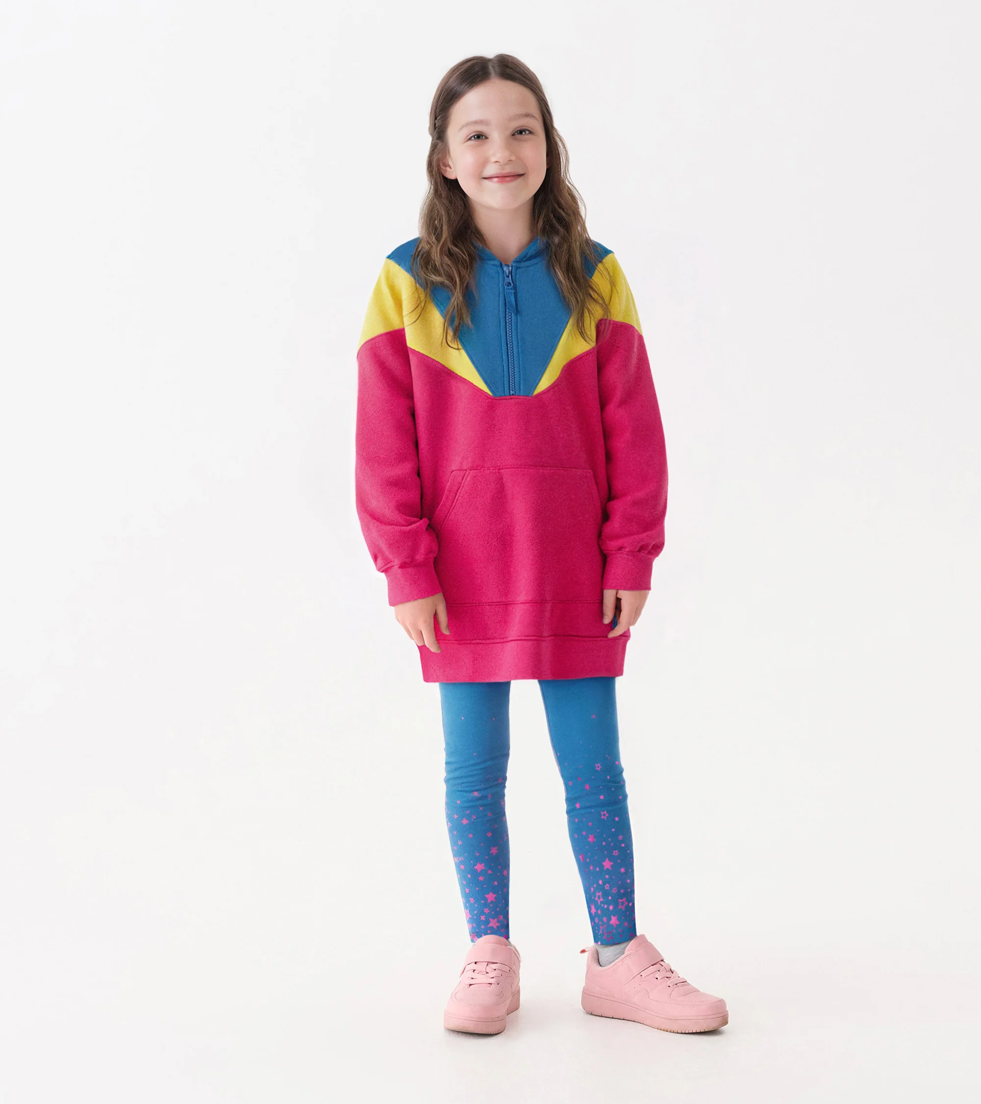 Girls Star Sapphire Cozy Leggings - Image 4