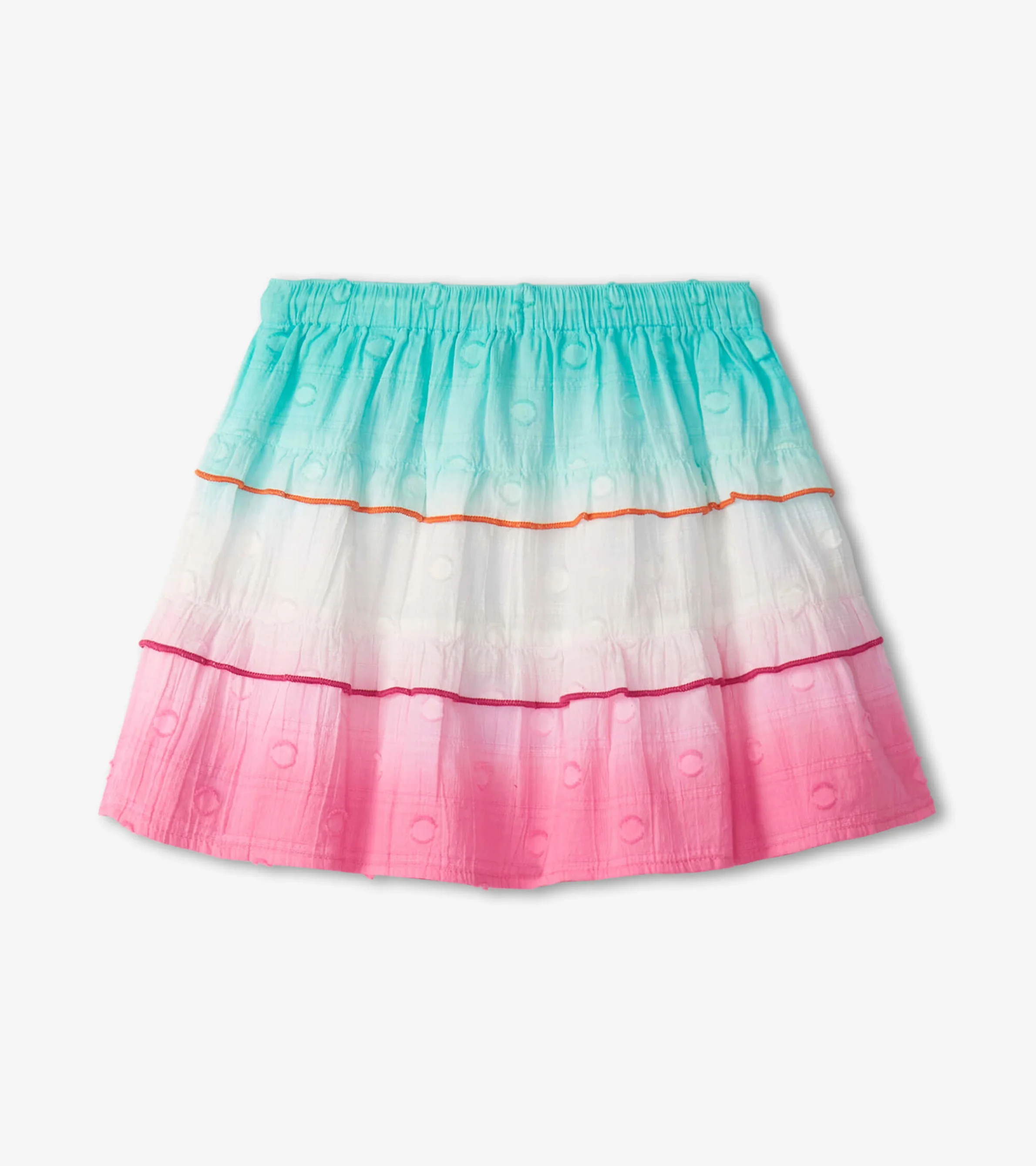 Girls Summer Waves Tiered Skirt - Image 3