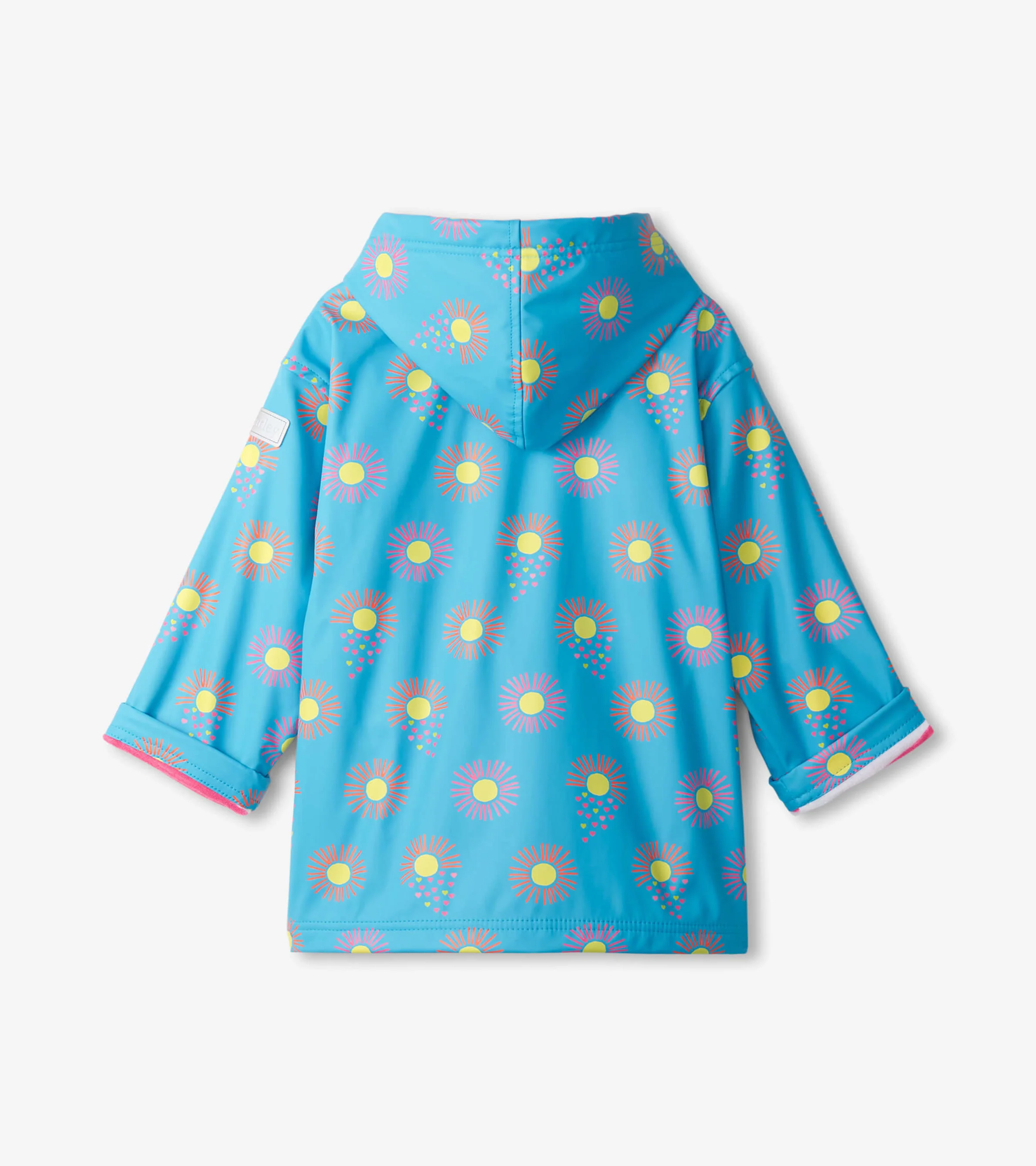 Girls Sunrays Zip-Up Rain Jacket - Image 3