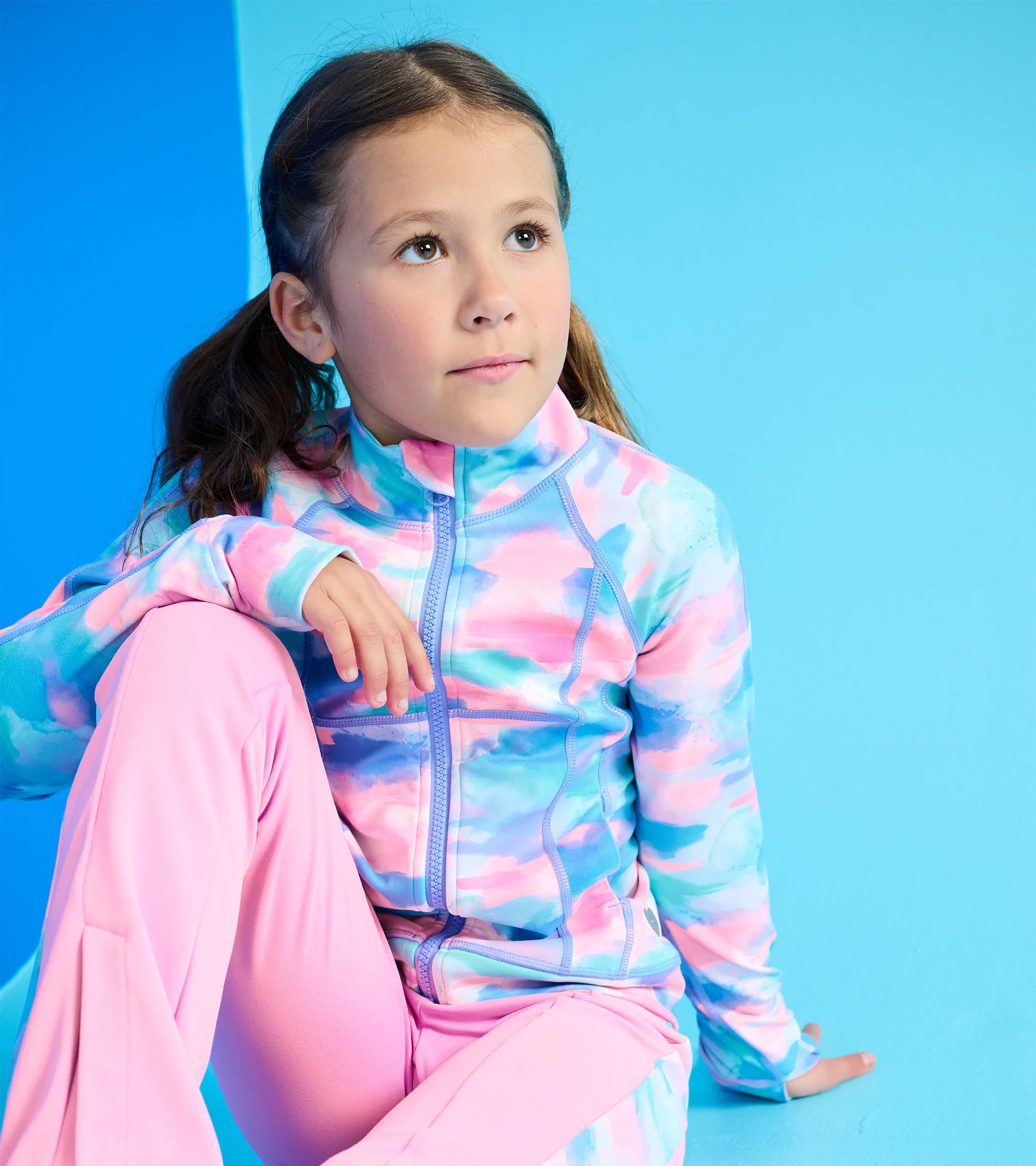 Girls Sunset Active Jacket - Image 2