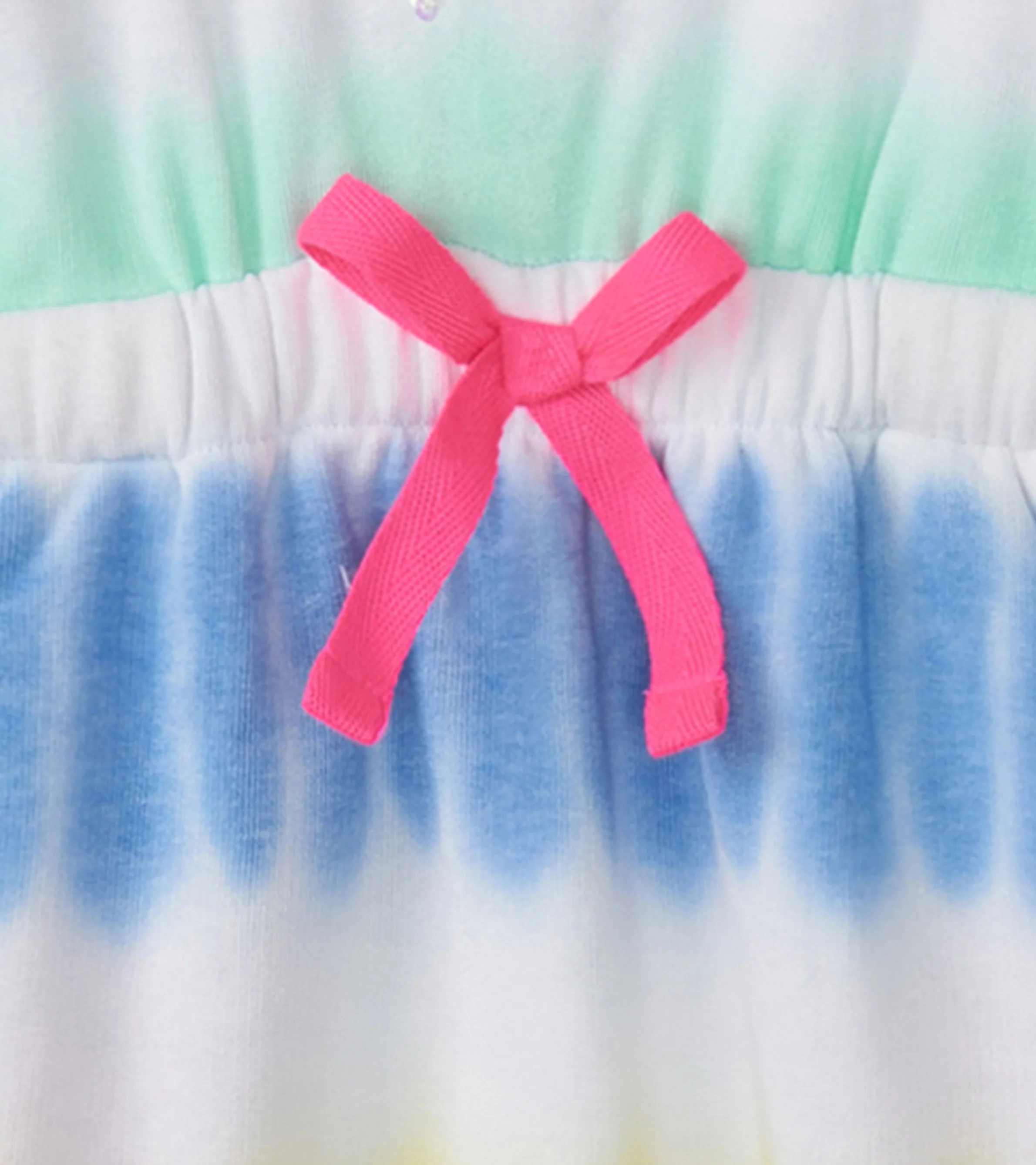 Girls Sunset Tie Dye Pull-On Dress - Image 5
