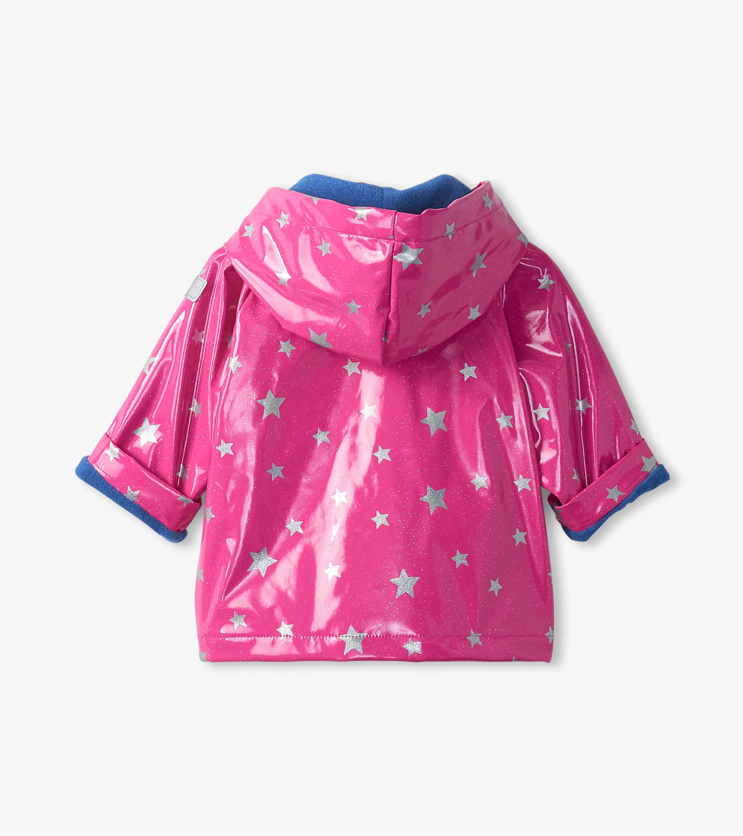 Glitter Stars Baby Raincoat - Image 3