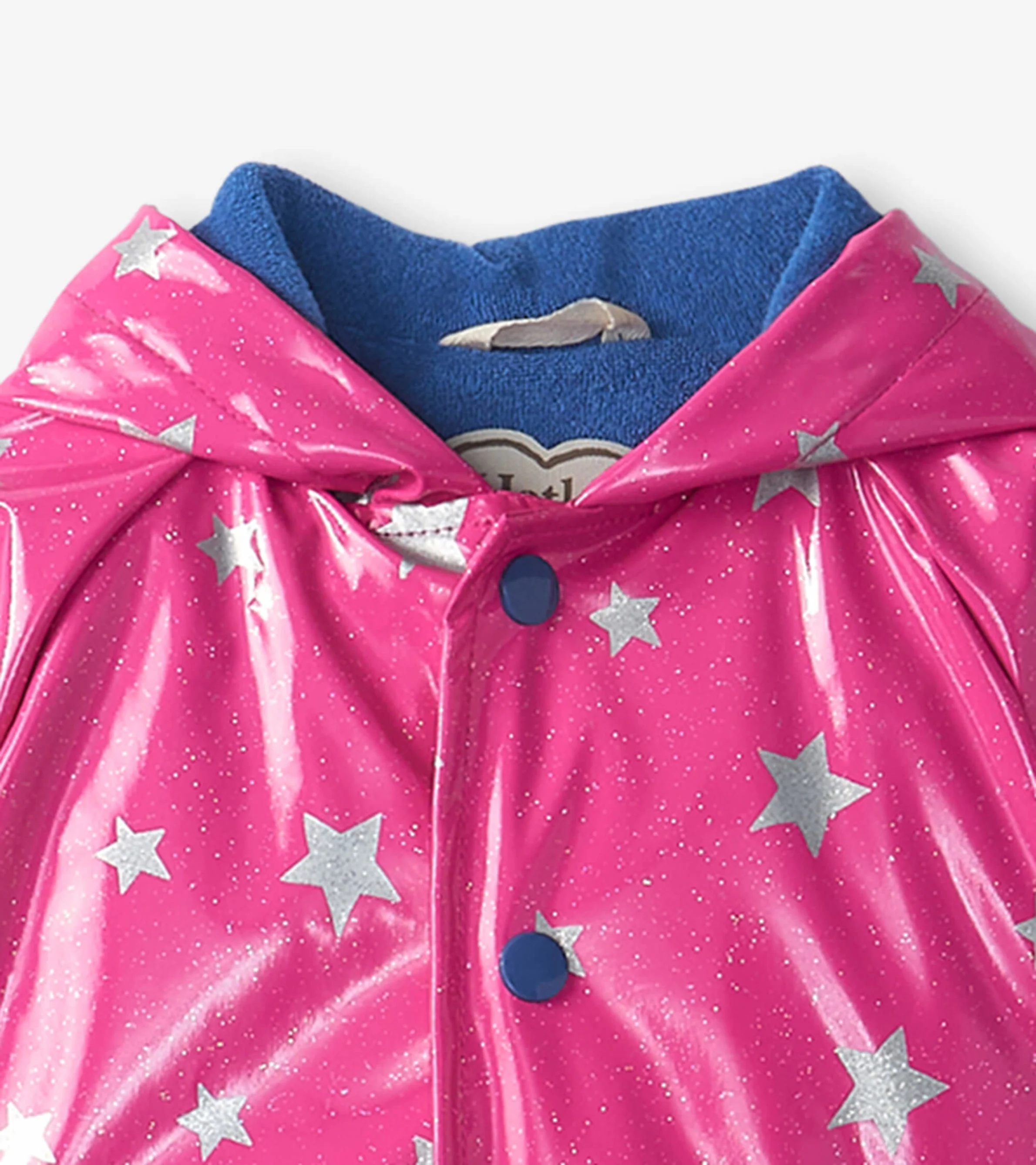 Glitter Stars Baby Raincoat - Image 4