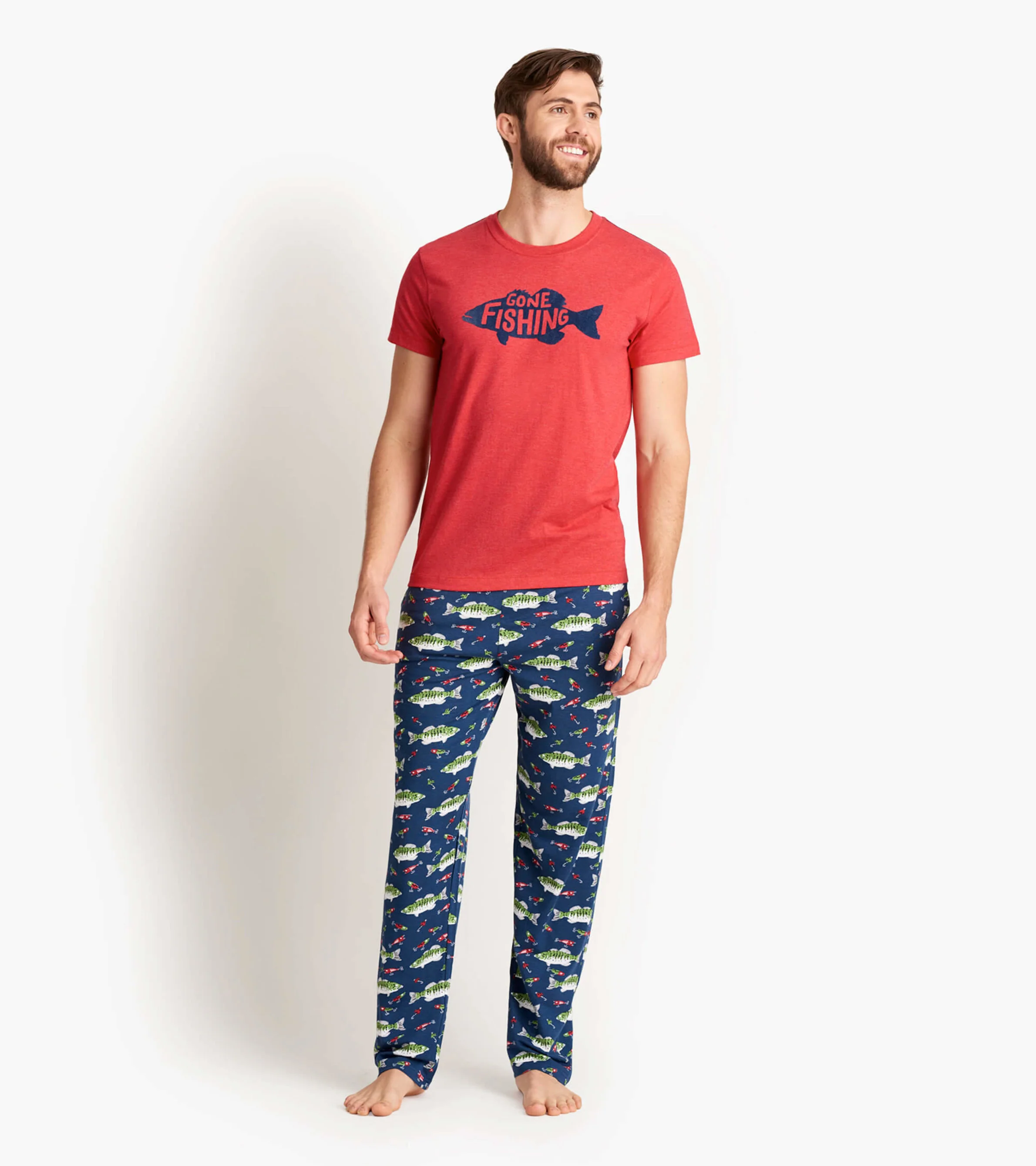 Gone Fishing Men's Tee - Image 3