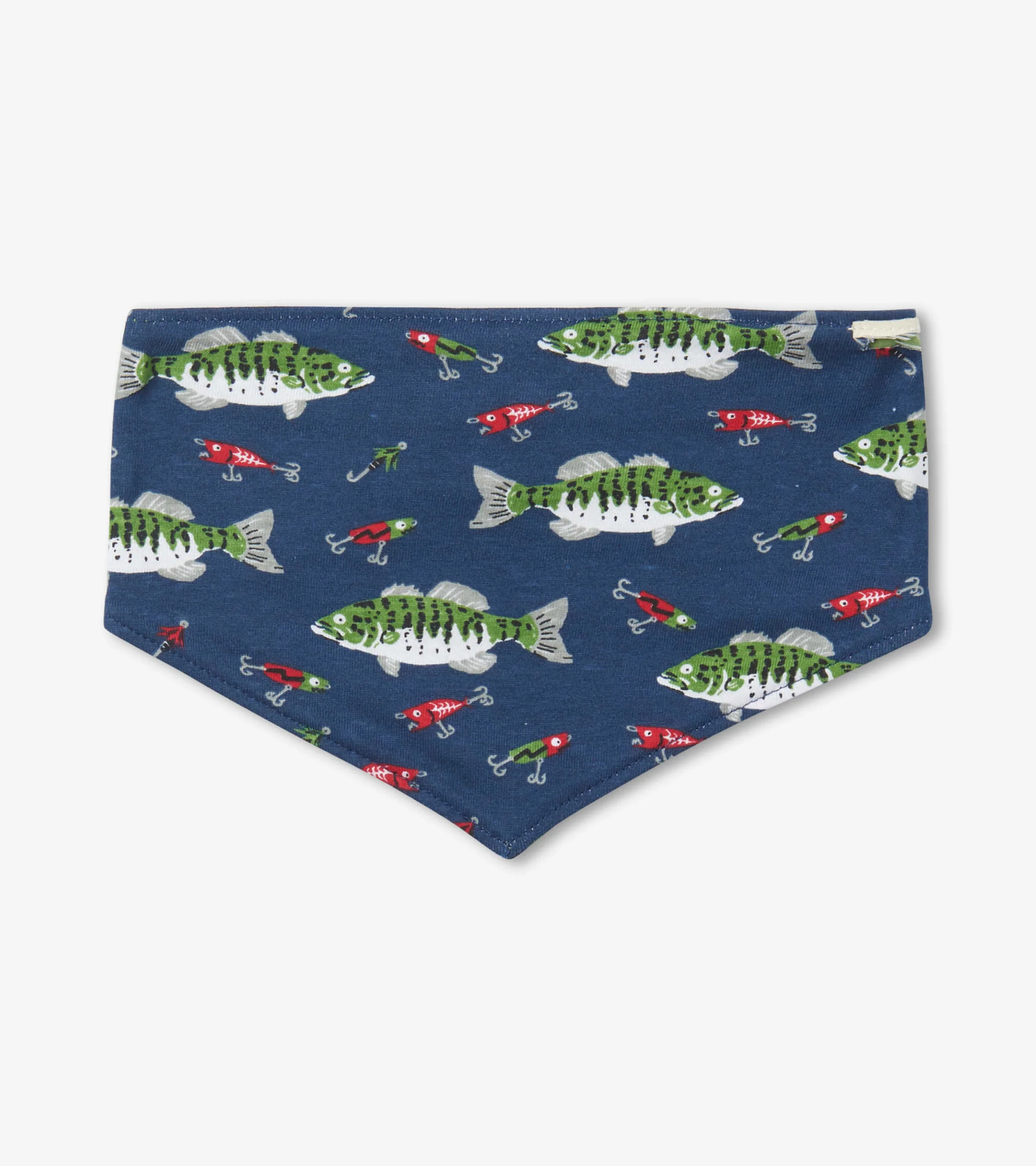 Gone Fishing Reversible Dog Bandana - Image 3