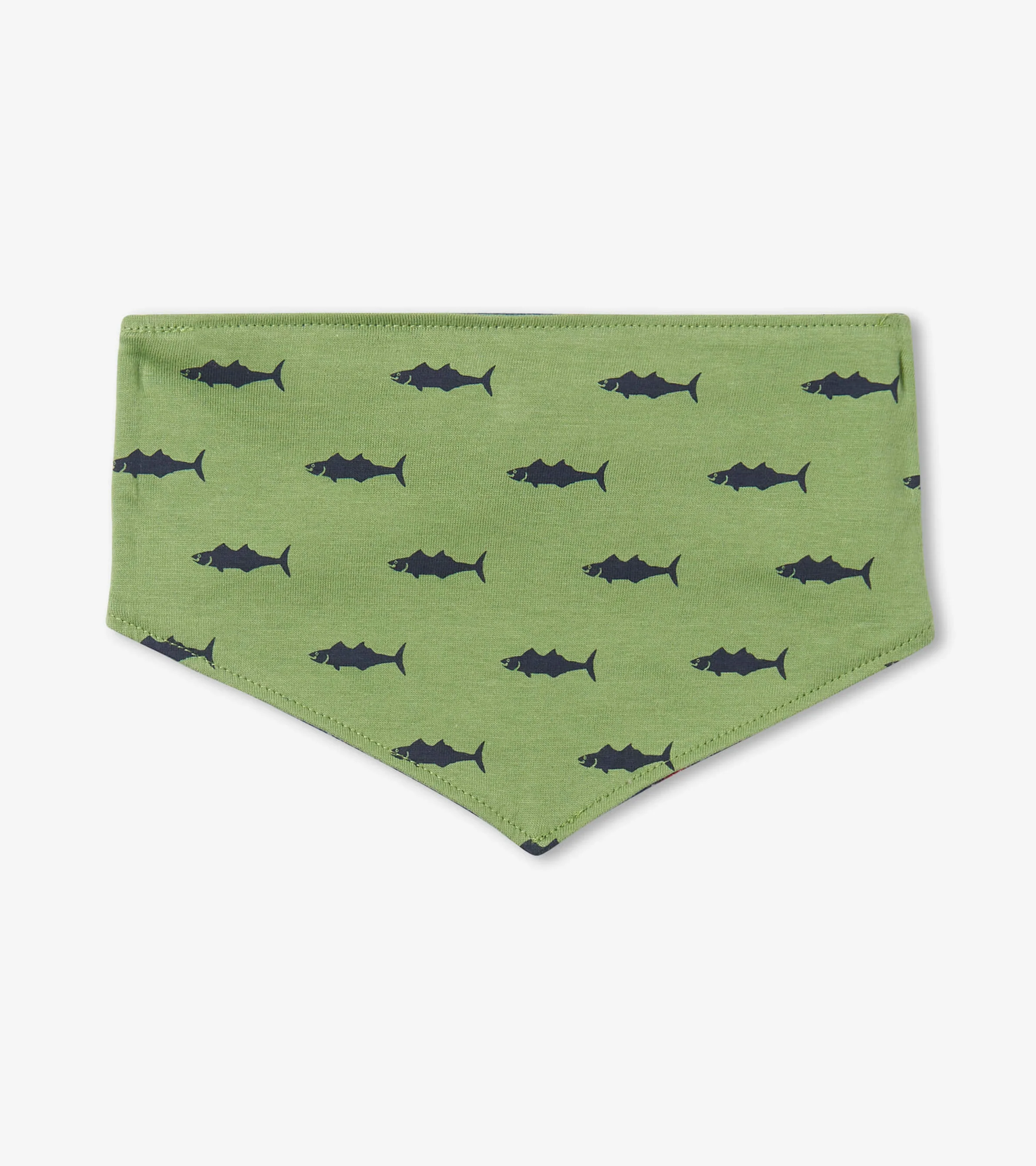 Gone Fishing Reversible Dog Bandana - Image 5