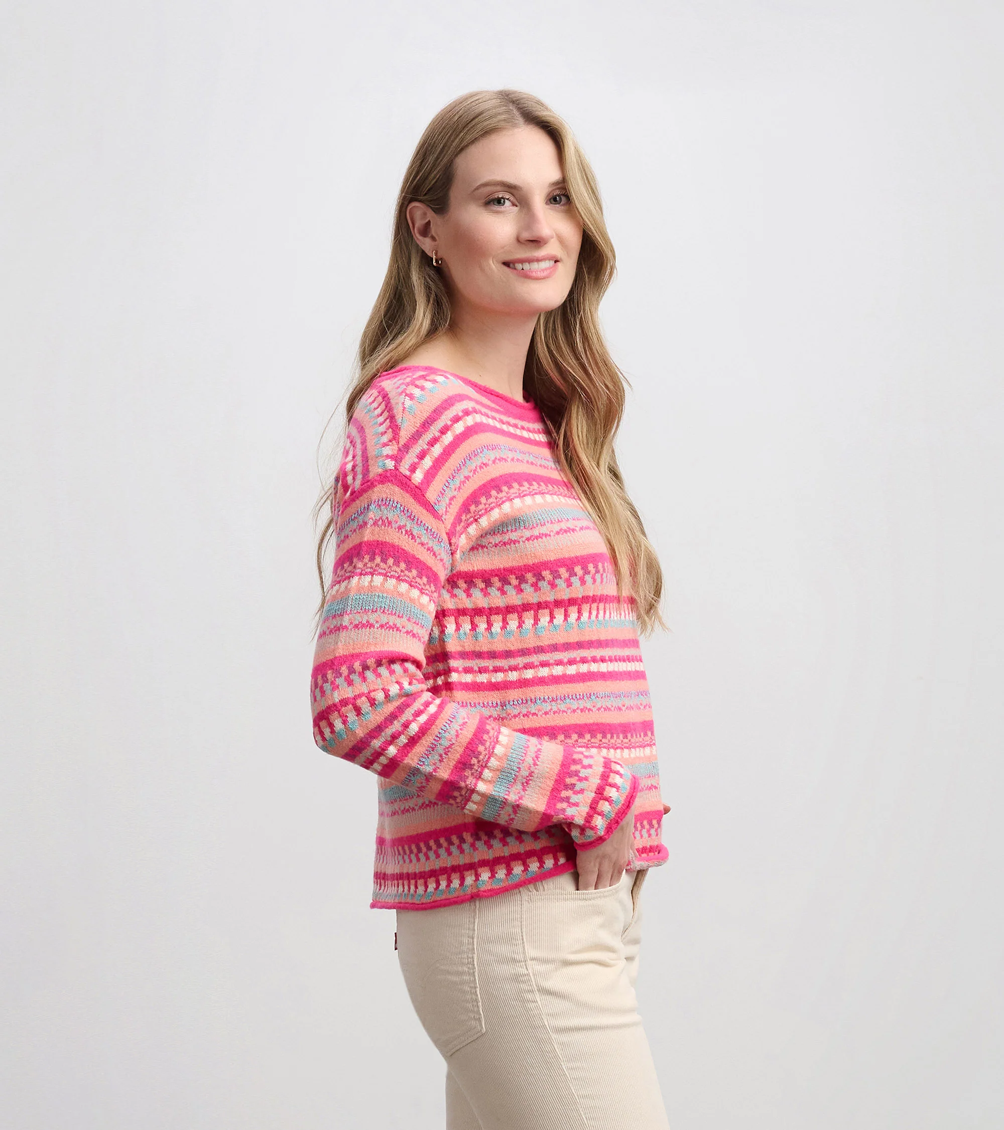 Hannah Sweater - Sunset - Image 3
