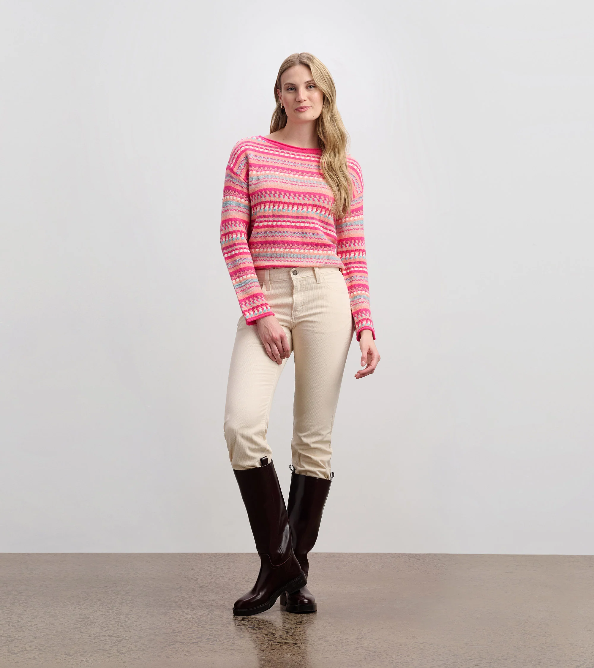 Hannah Sweater - Sunset - Image 5