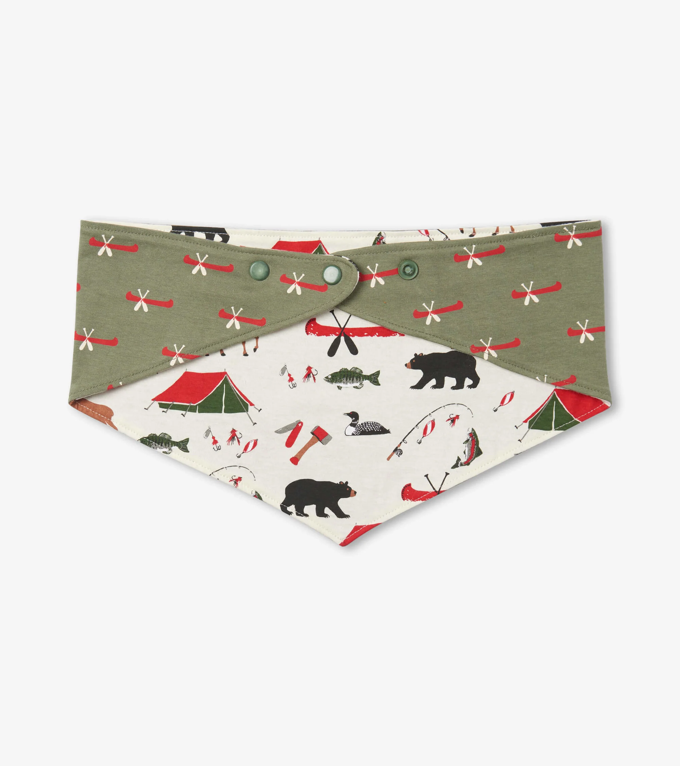 Happy Camper Reversible Dog Bandana - Image 4