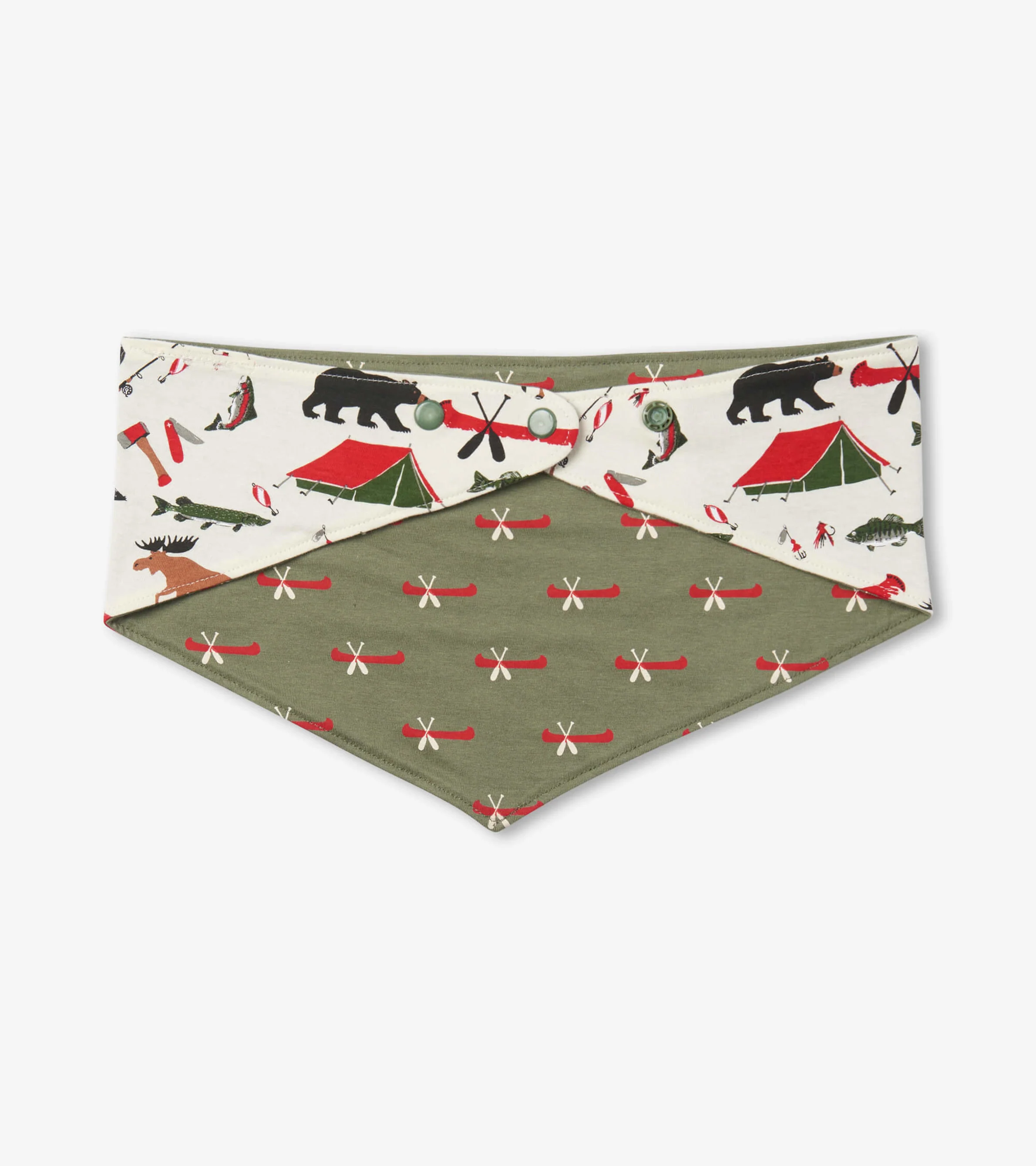 Happy Camper Reversible Dog Bandana - Image 6