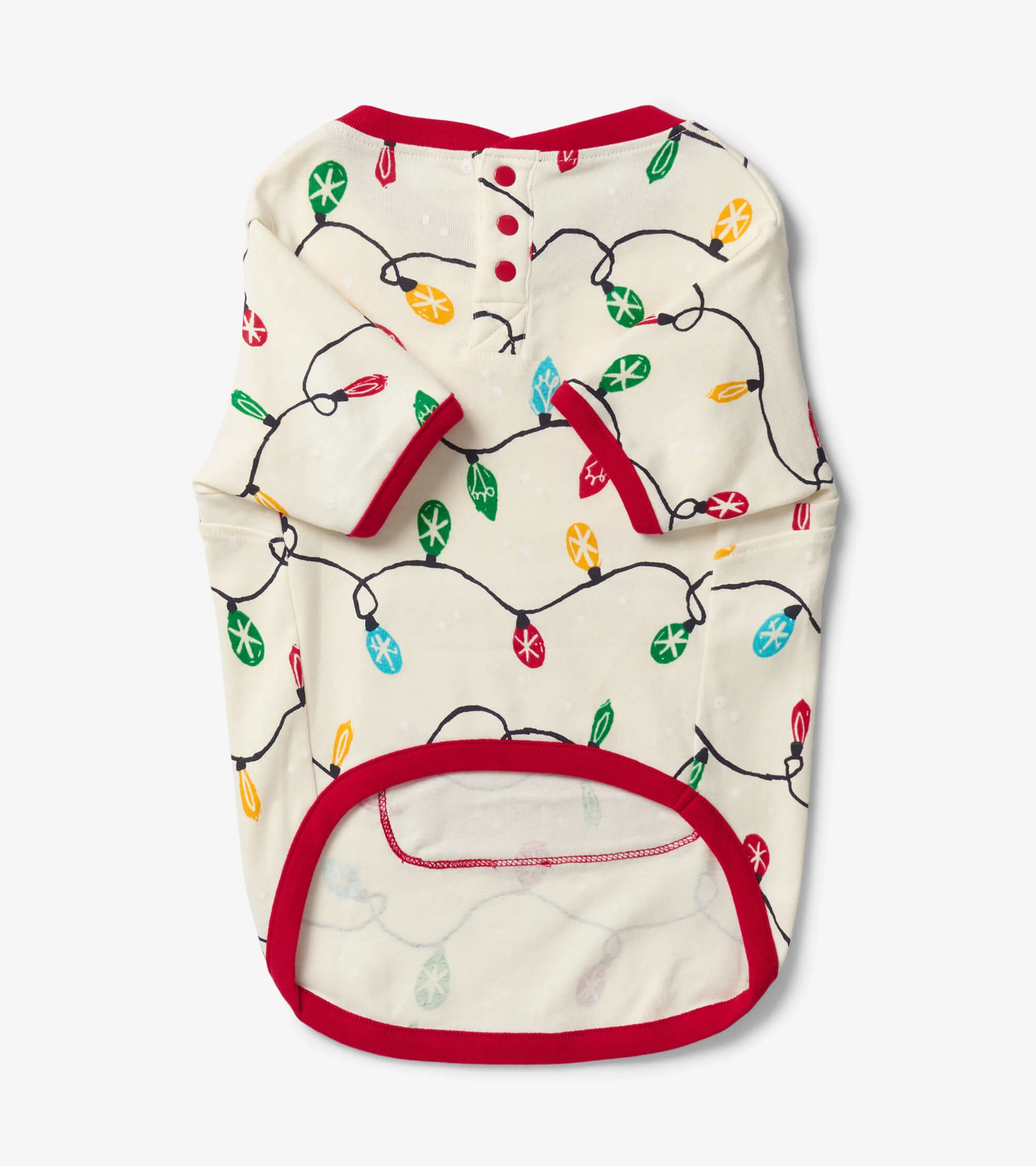 Holiday Lights Dog Tee - Image 3