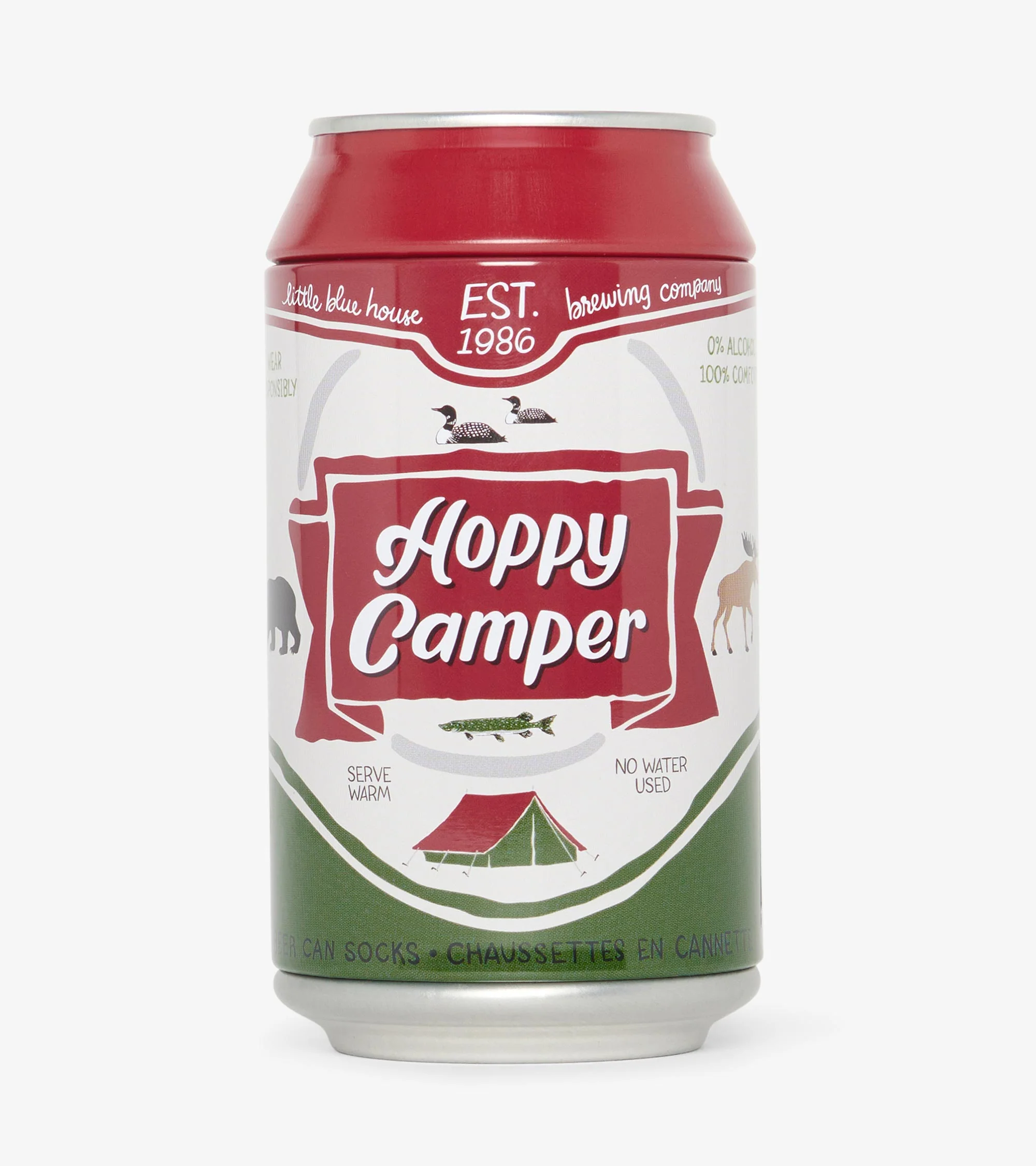 Hoppy Camper Men's Beer Can Socks - Image 2