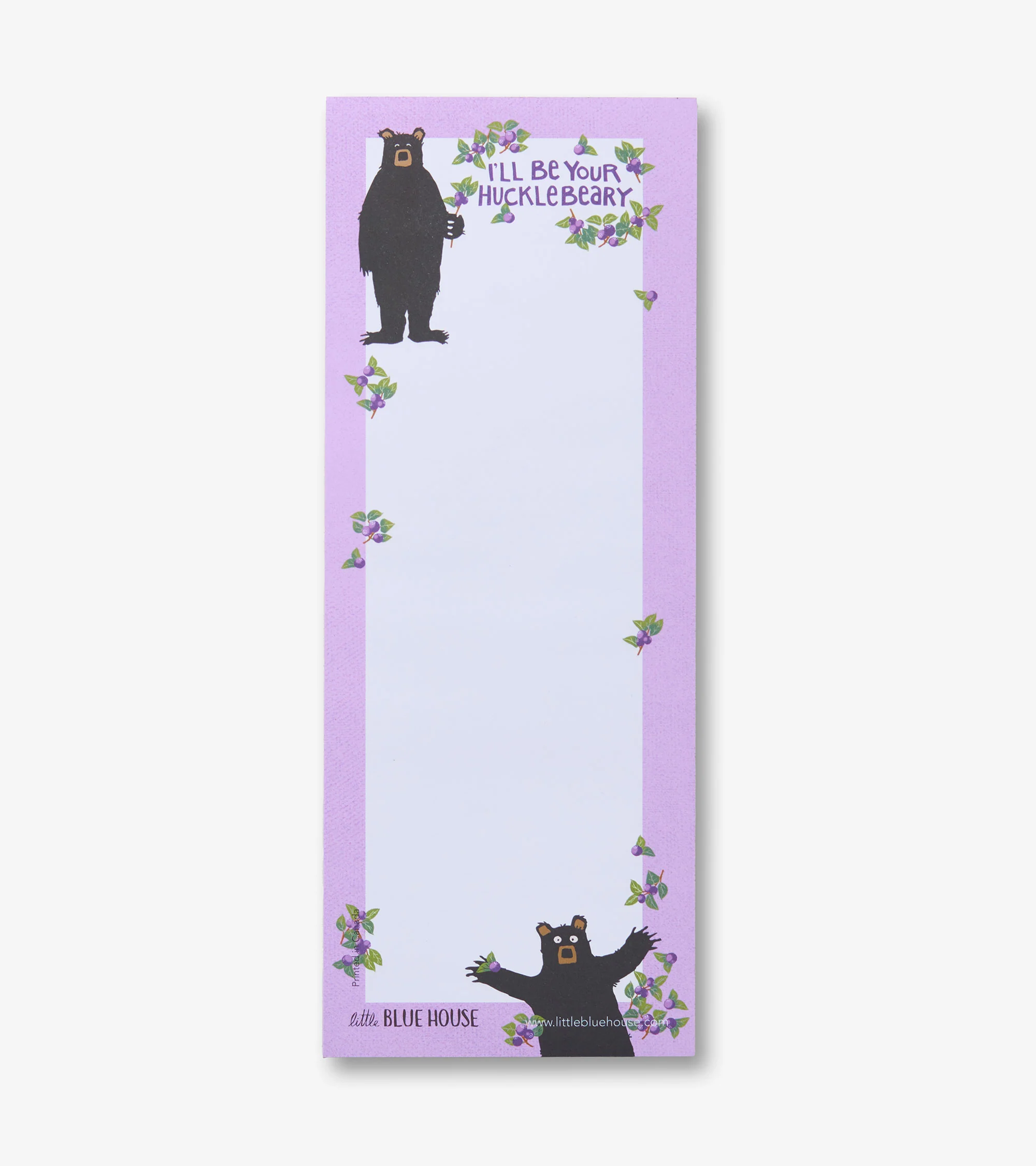 Hucklebeary Magnetic Notepad