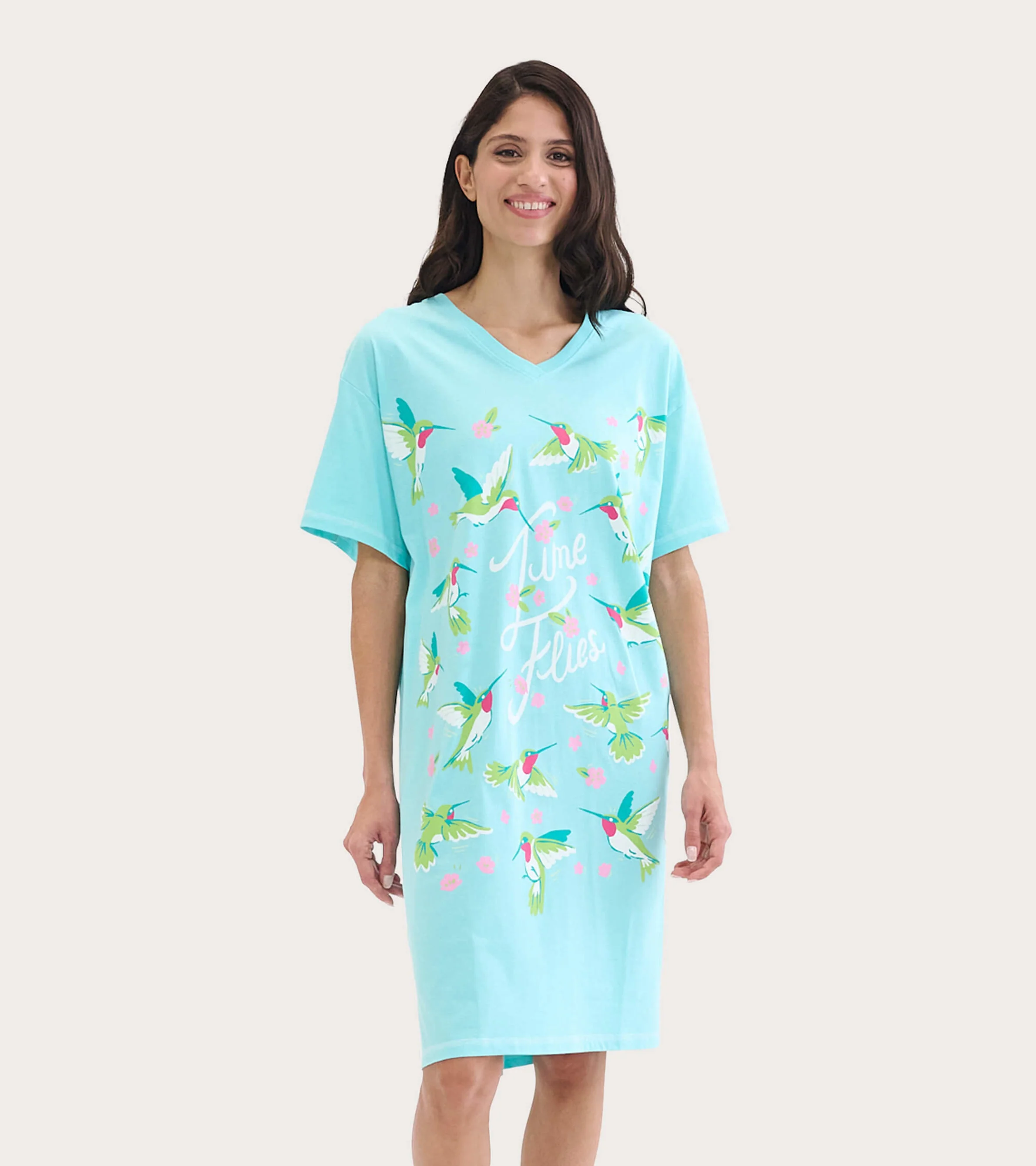 Hummingbirds Women's Cotton Sleepshirt