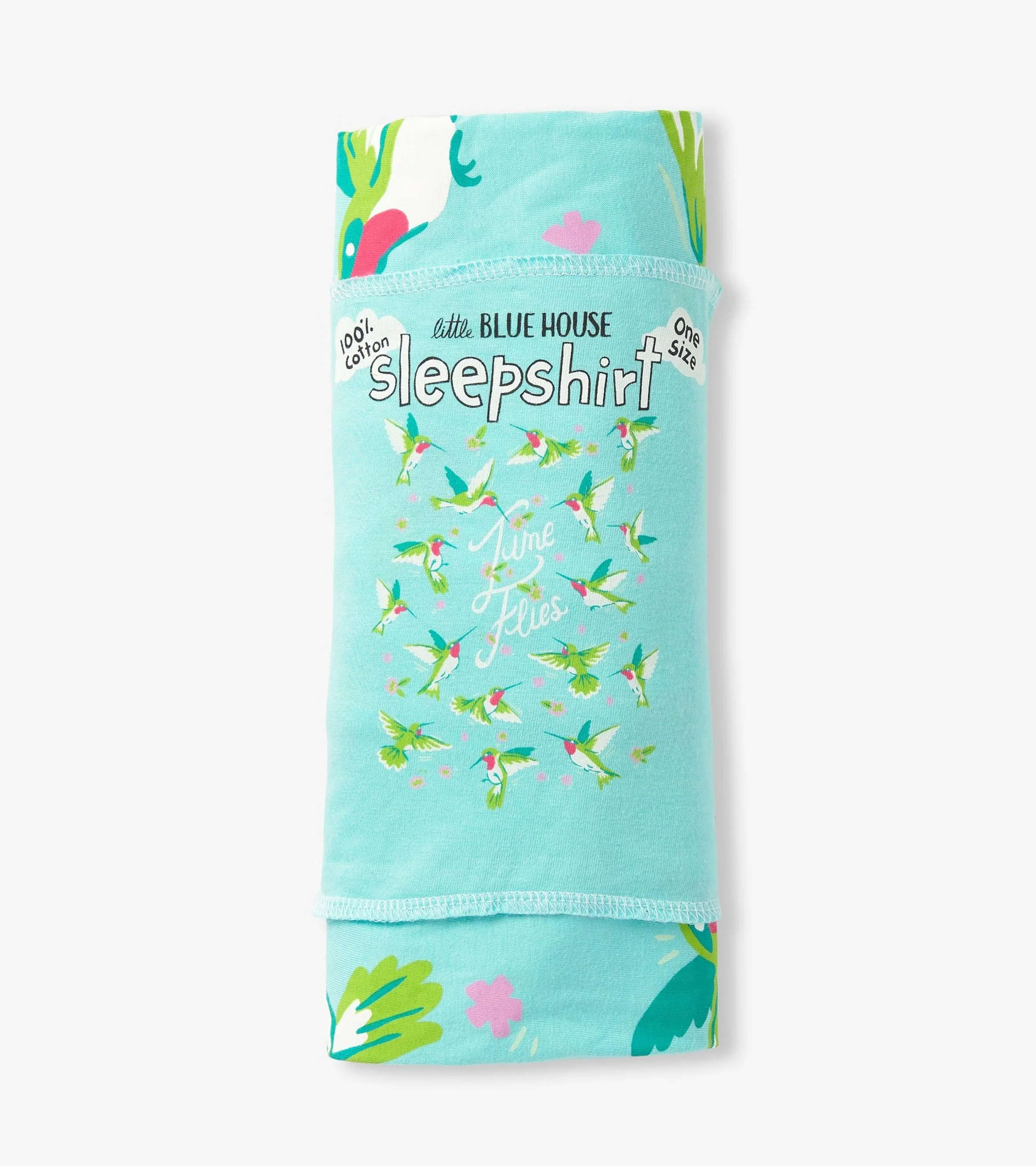 Hummingbirds Women's Cotton Sleepshirt - Image 3