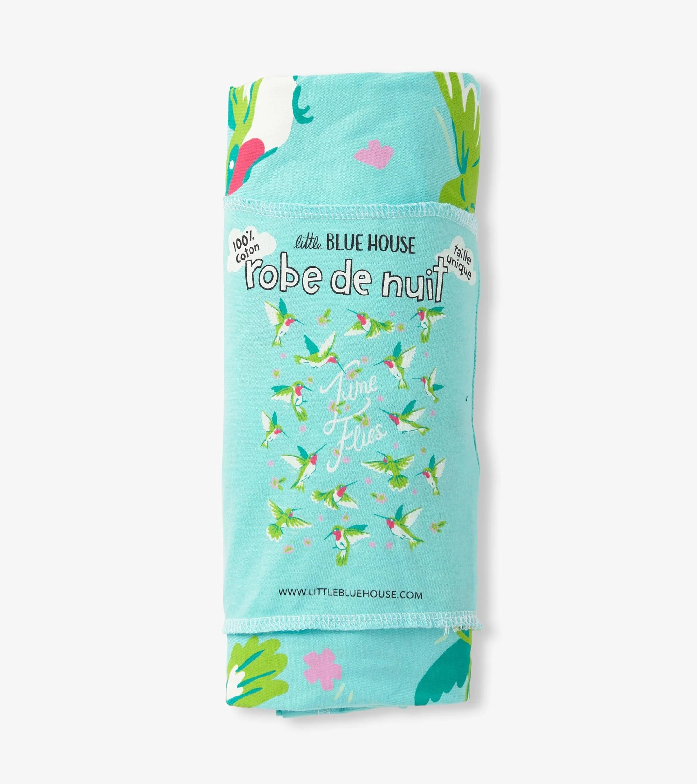 Hummingbirds Women's Cotton Sleepshirt - Image 4