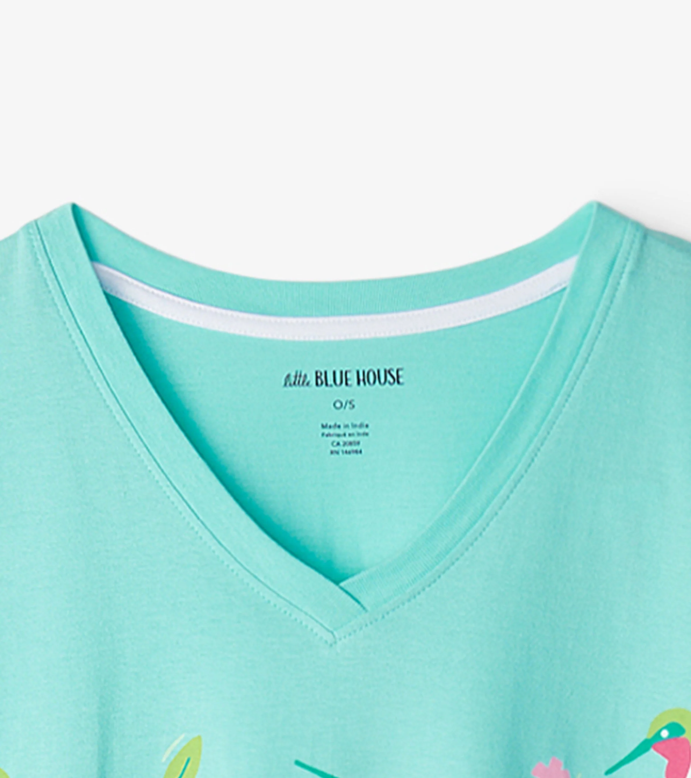Hummingbirds Women's Cotton Sleepshirt - Image 5