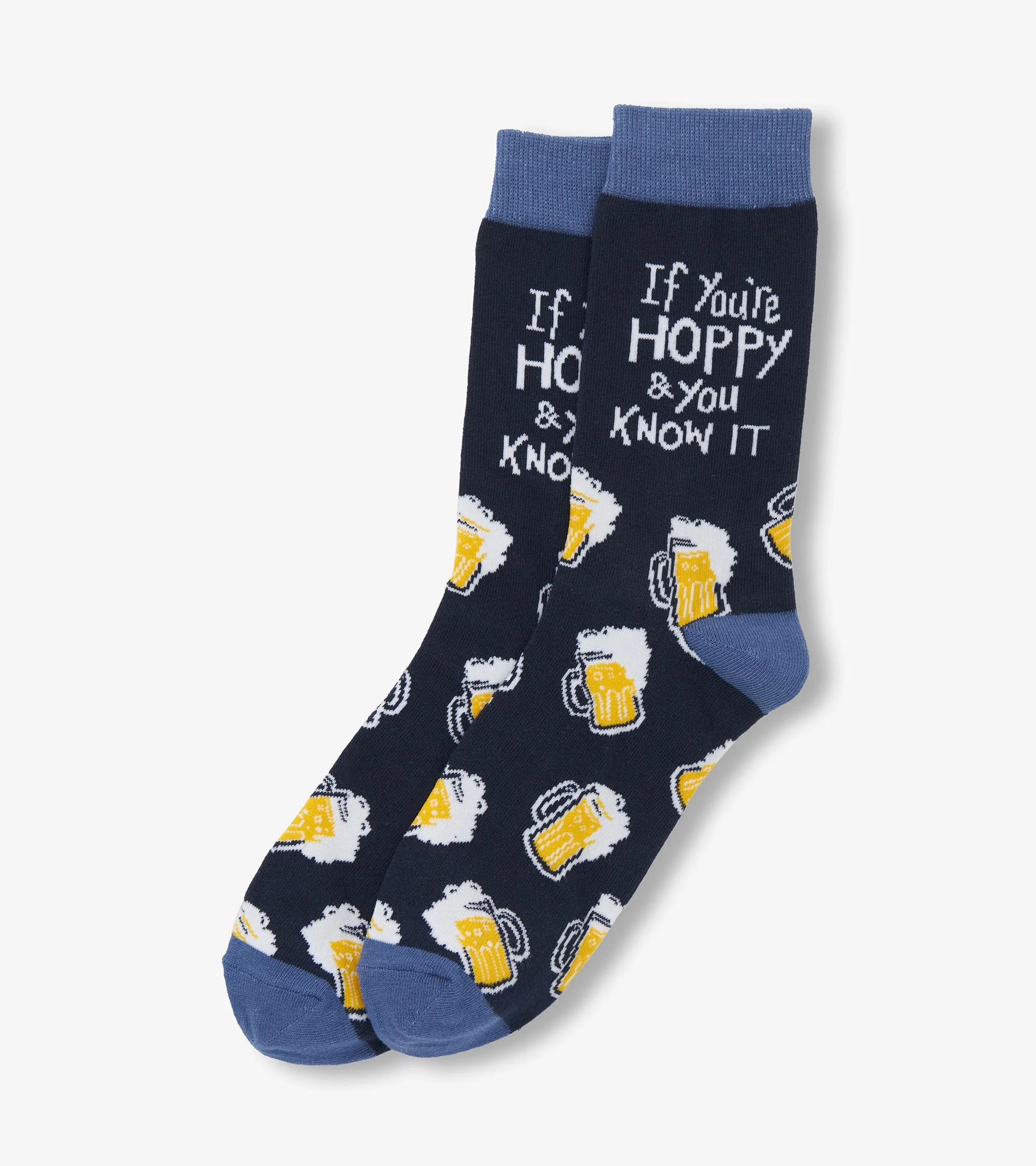 If You're Hoppy And You Know it Men's Crew Socks - Image 2