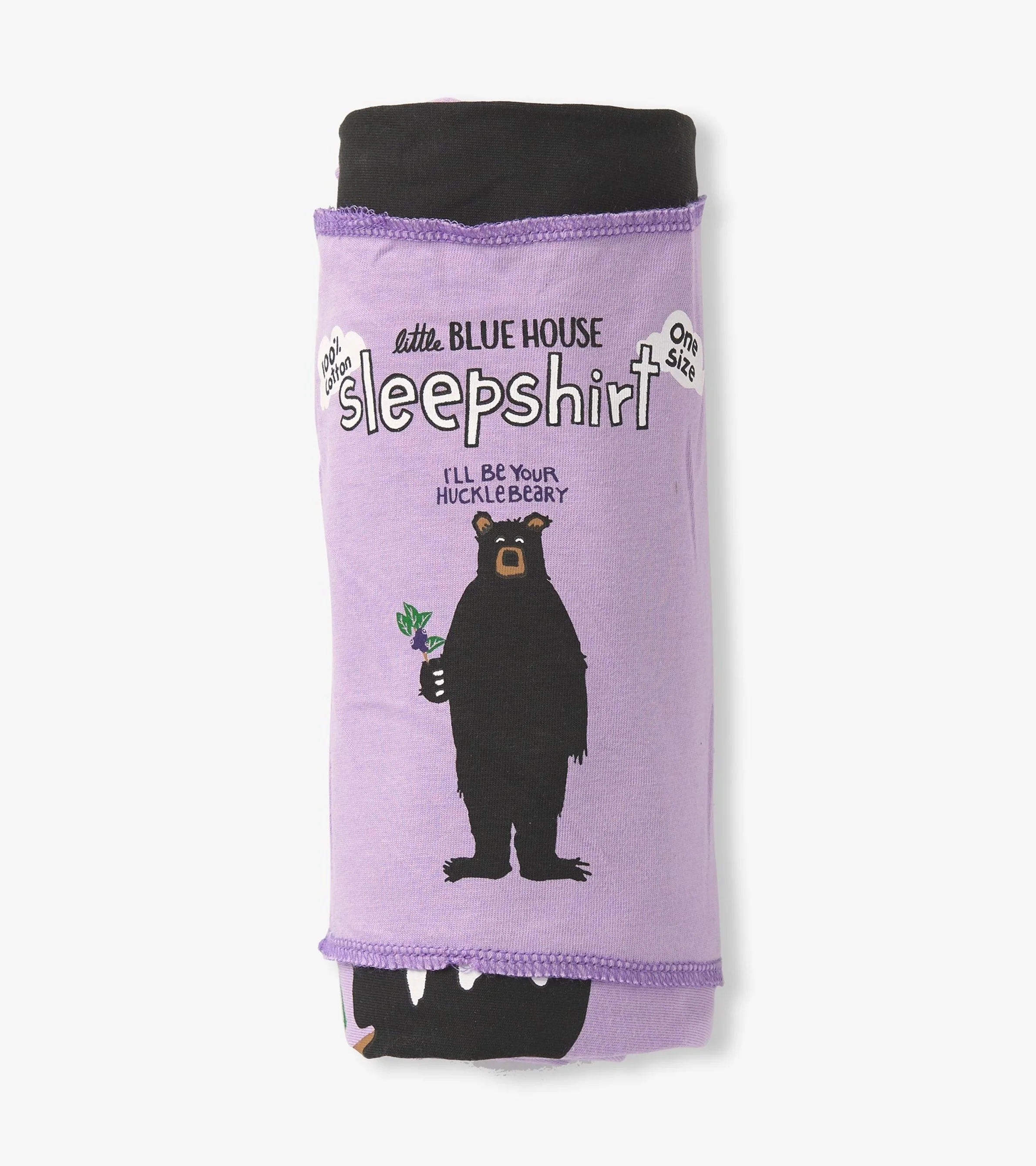 I'll Be Your Hucklebeary Women's Cotton Sleepshirt - Image 3