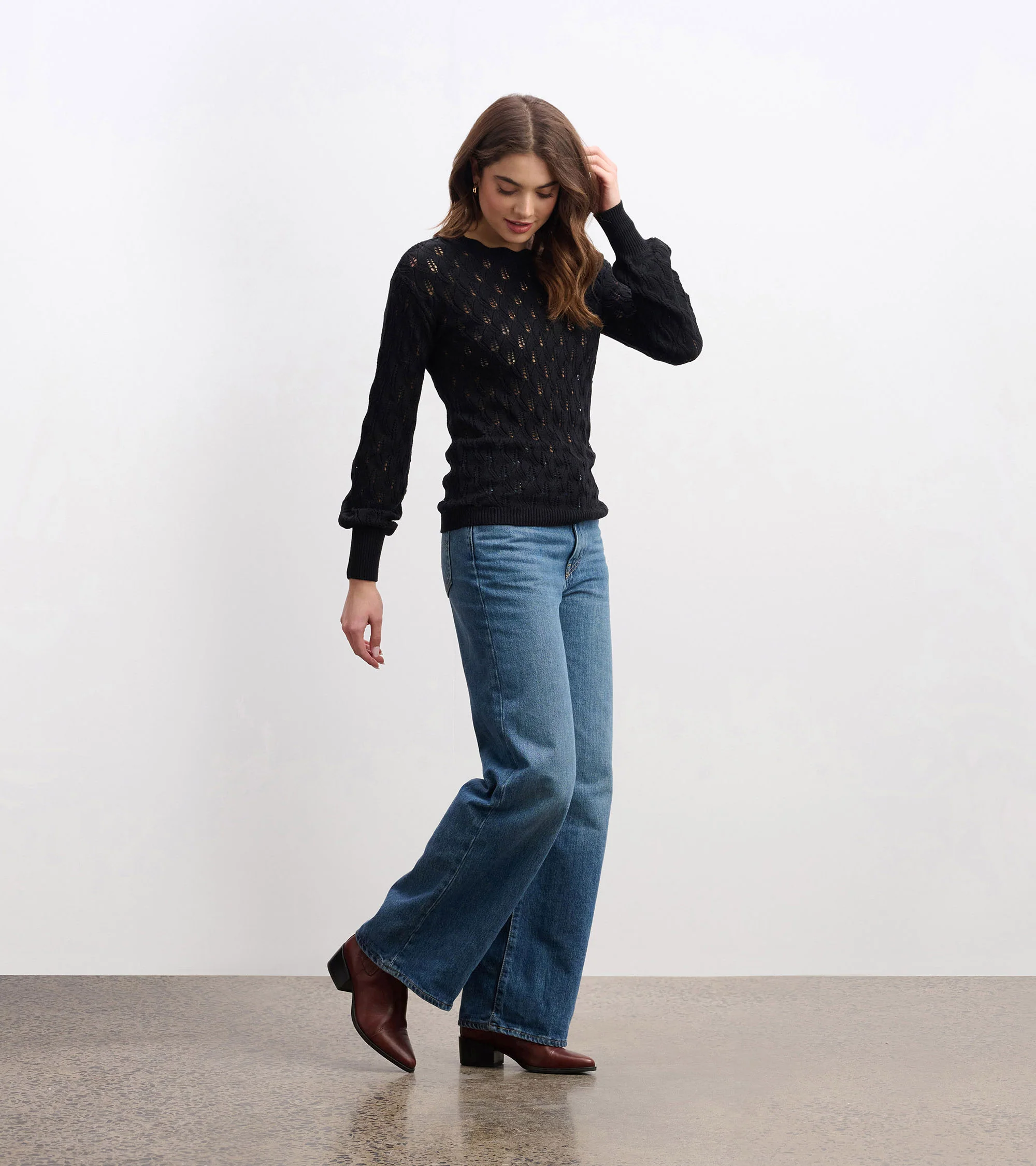 Iris Sweater - Black - Image 3