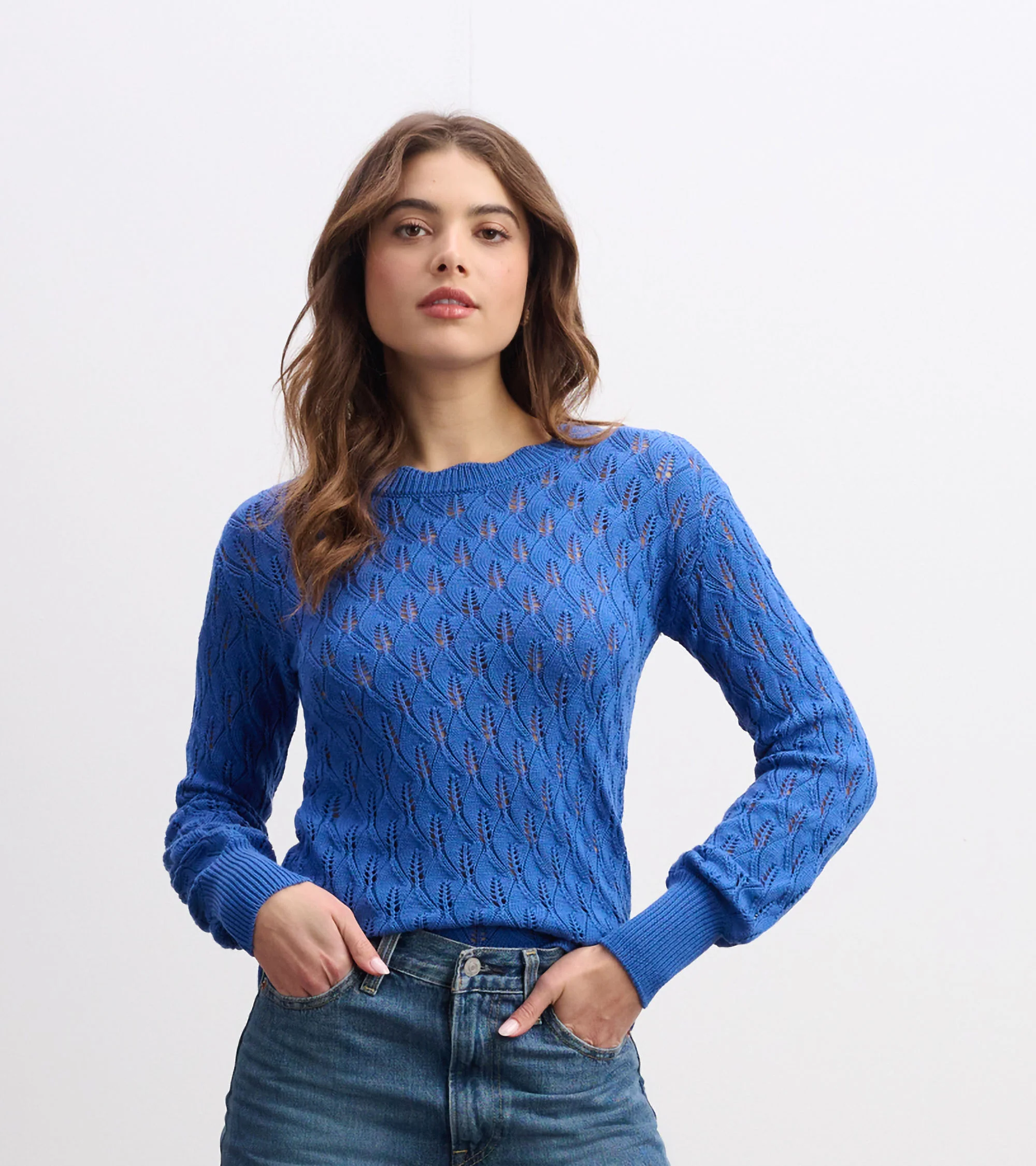 Iris Sweater - Denim Blue - Image 3