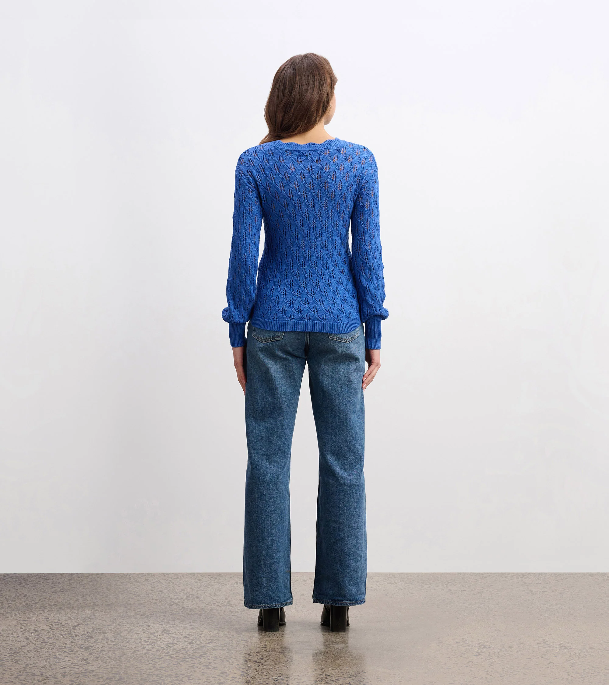 Iris Sweater - Denim Blue - Image 5