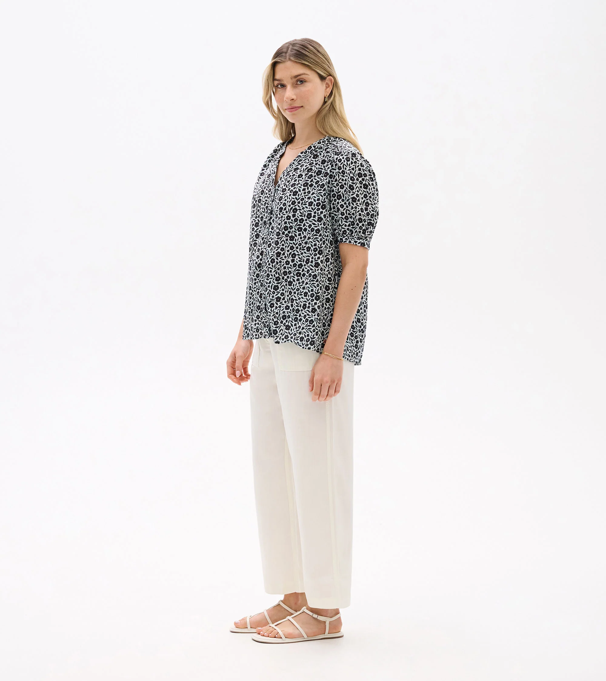 Ivy Blouse - Mini Fresh Flowers - Image 2