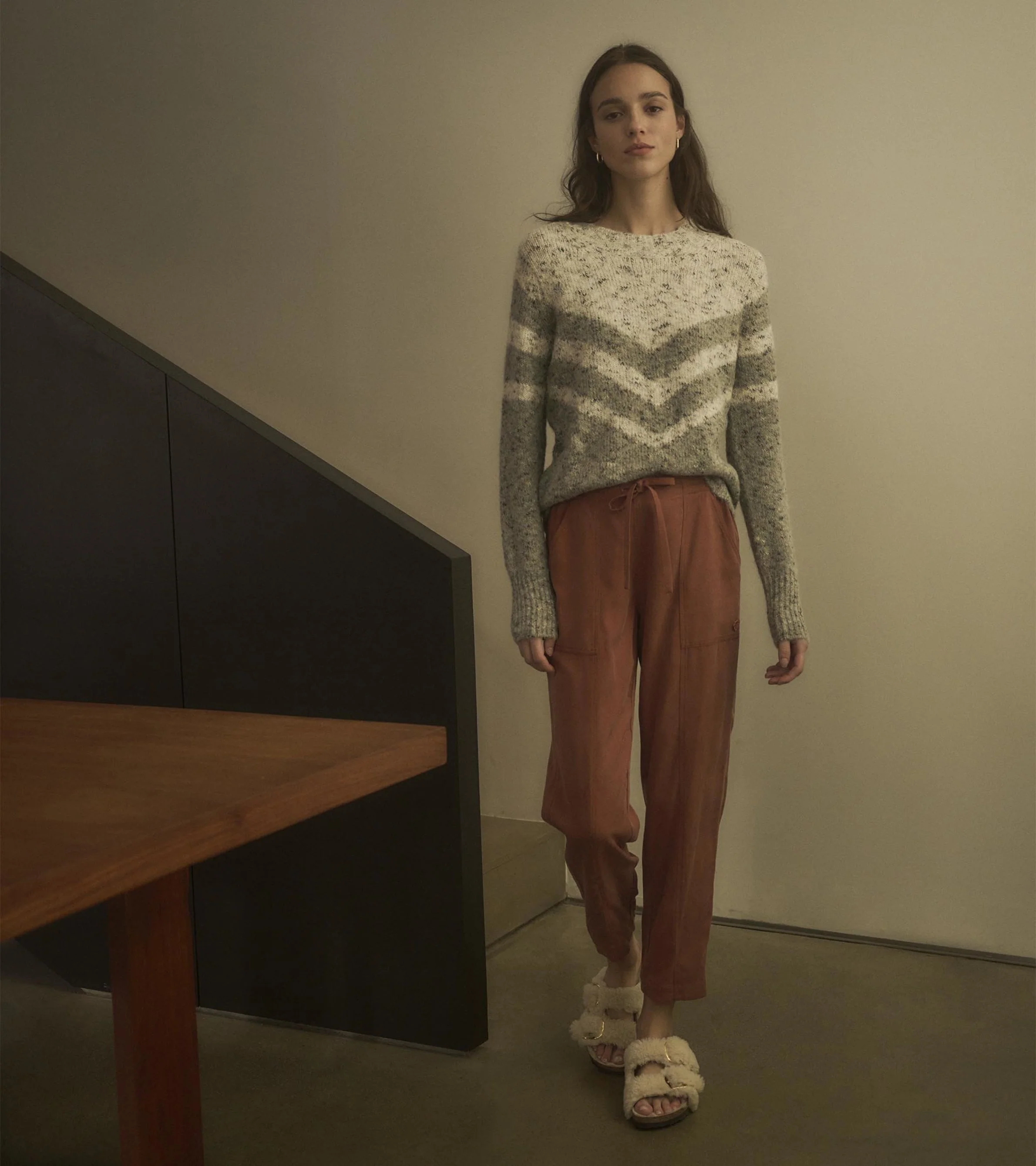 Jaime Ankle Pants - Brown - Image 6