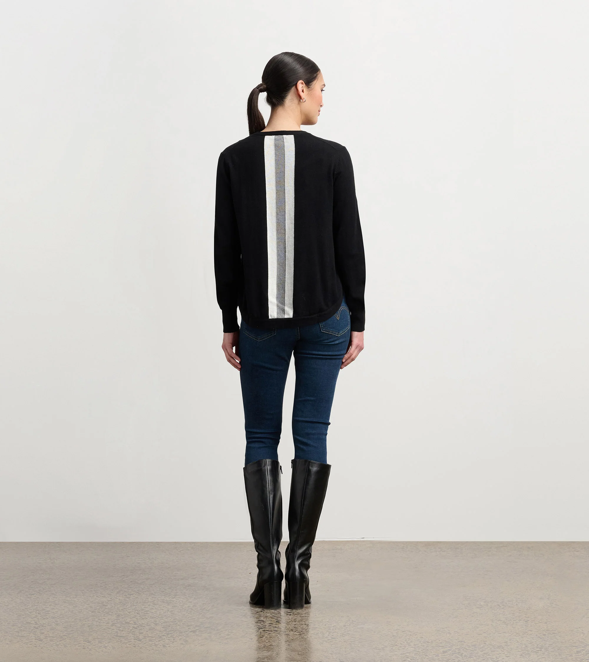 Jessie Sweater - Black - Image 4