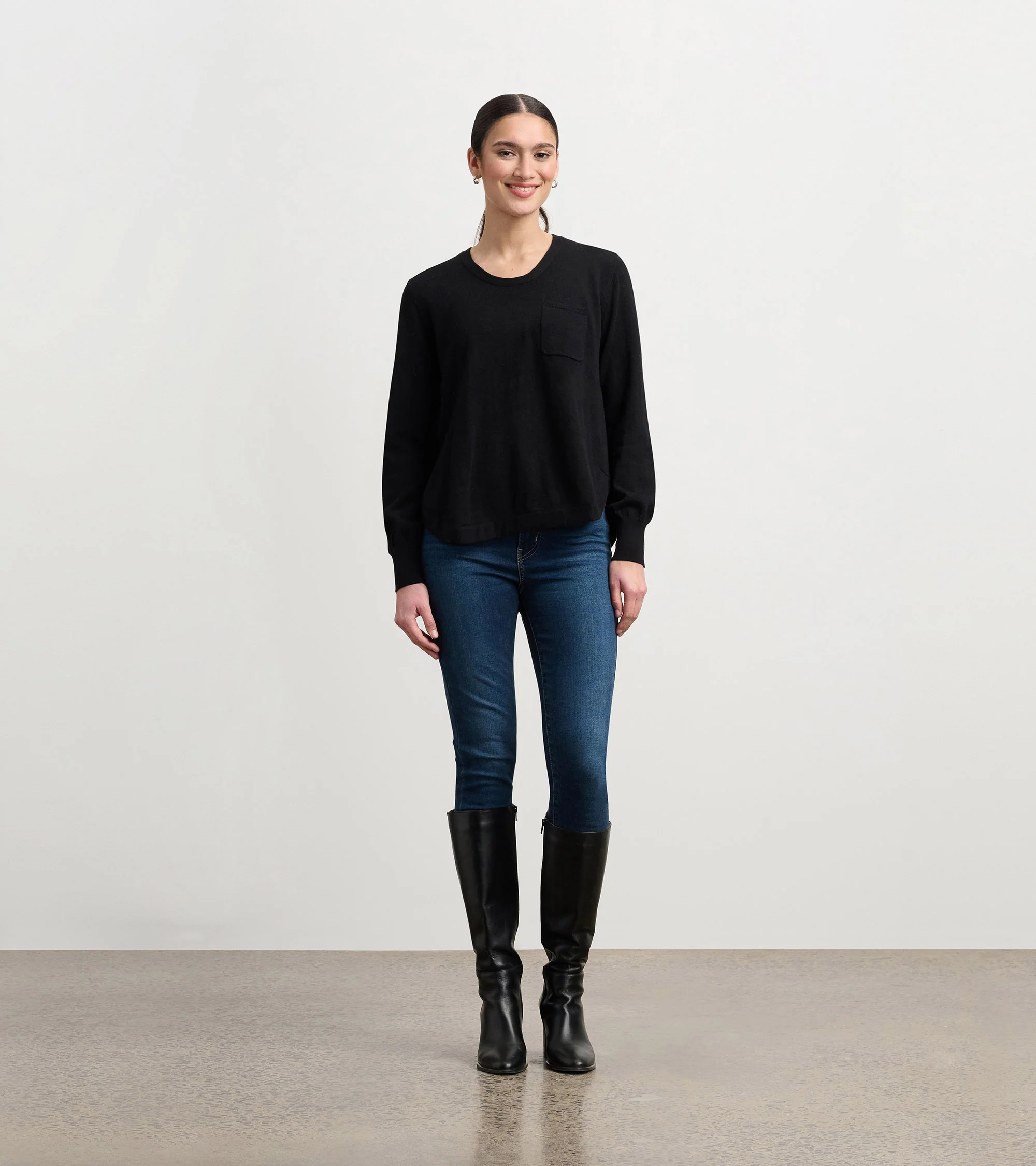 Jessie Sweater - Black - Image 5