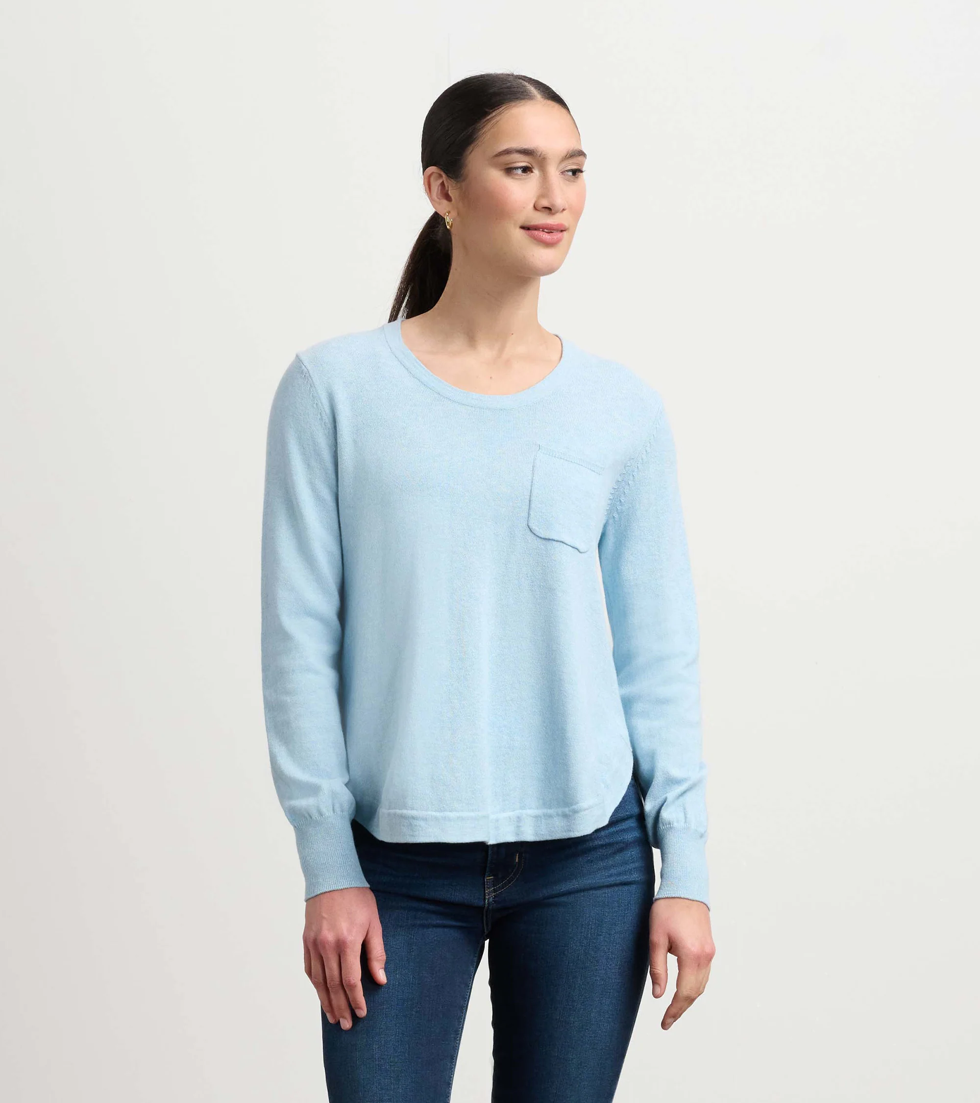 Jessie Sweater - Denim Melange