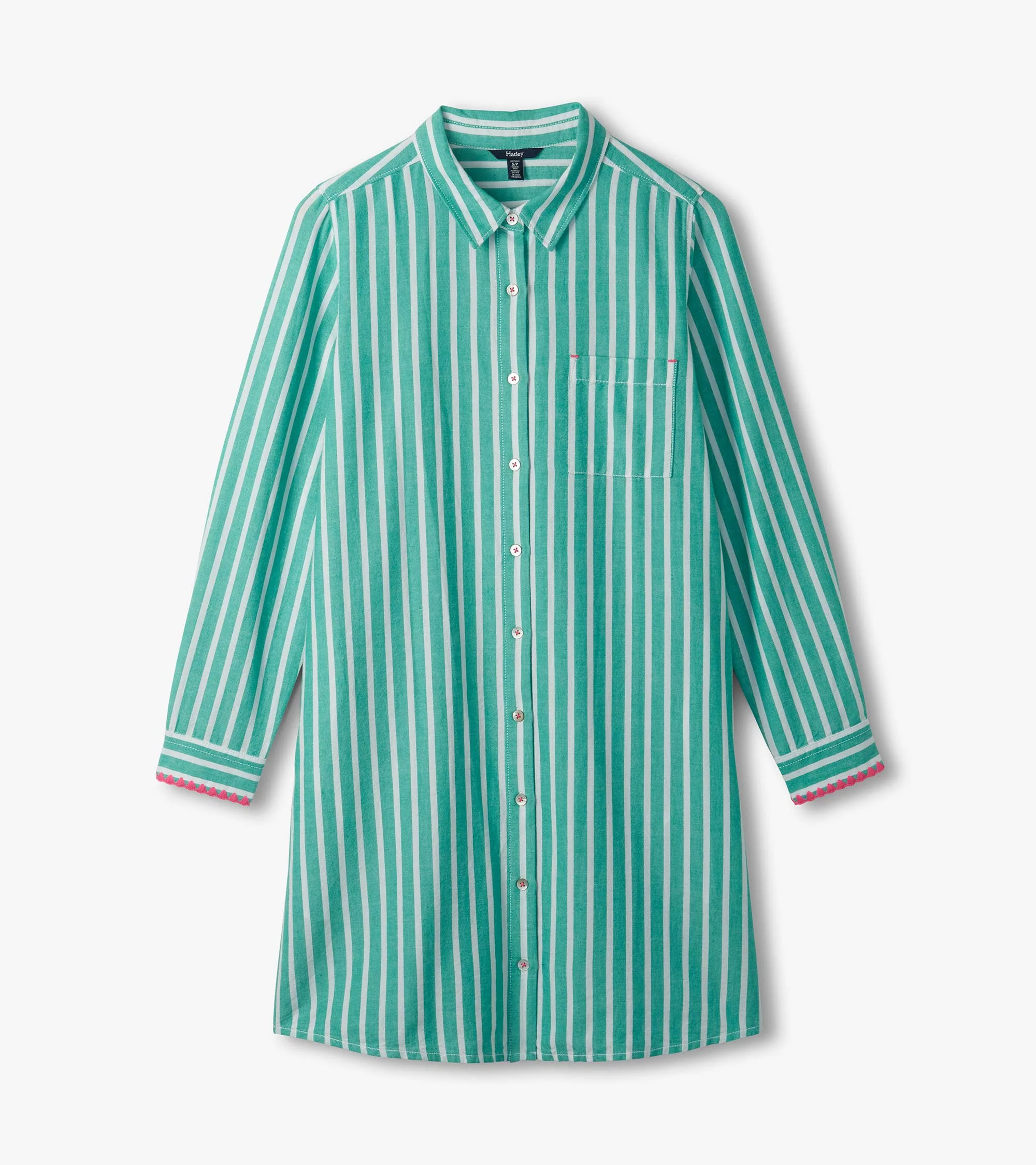 Julia Shirt Dress - Arcadia Stripes - Image 2