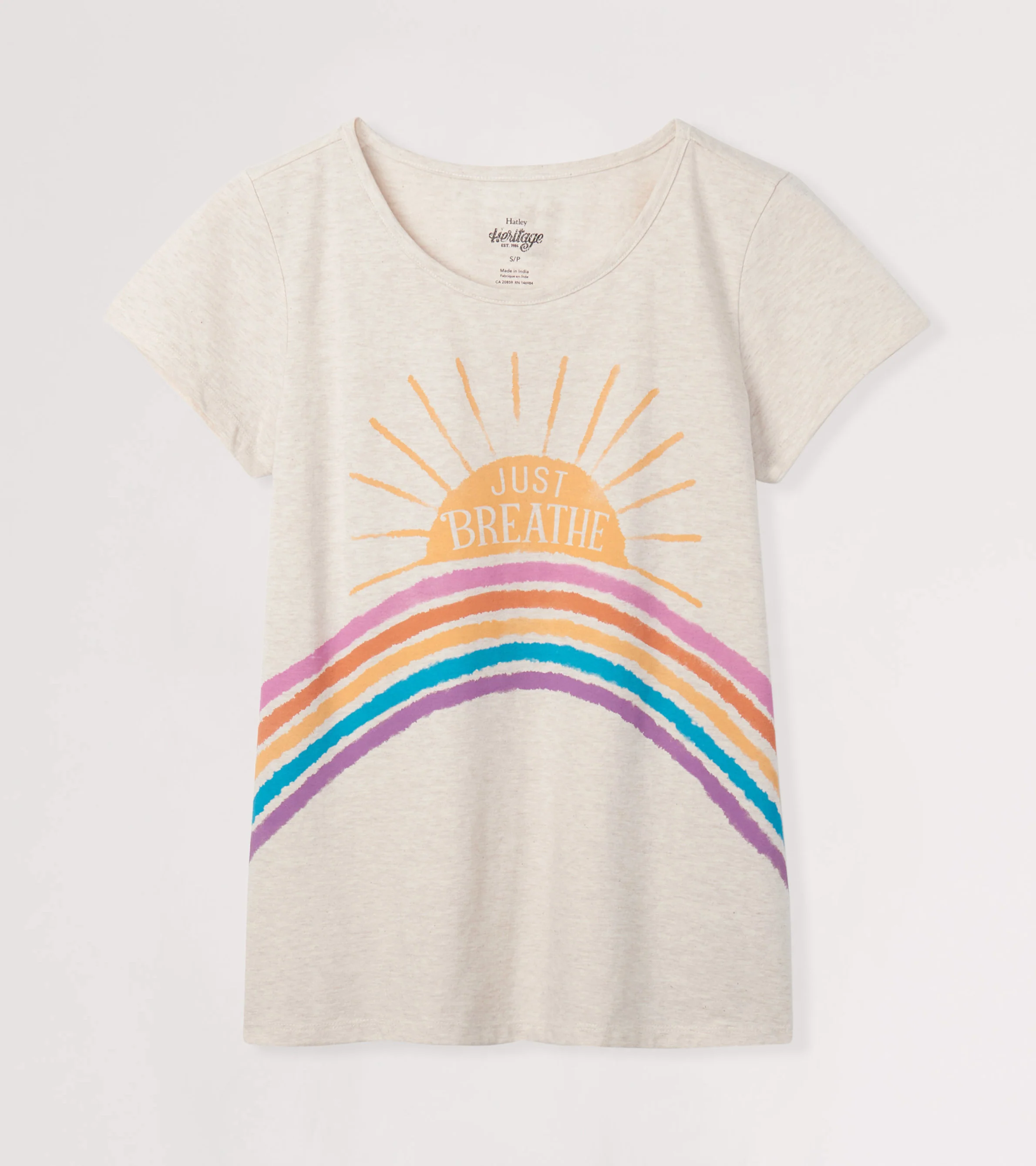 Just Breathe Women's Heritage Slub Jersey Tee - Image 2