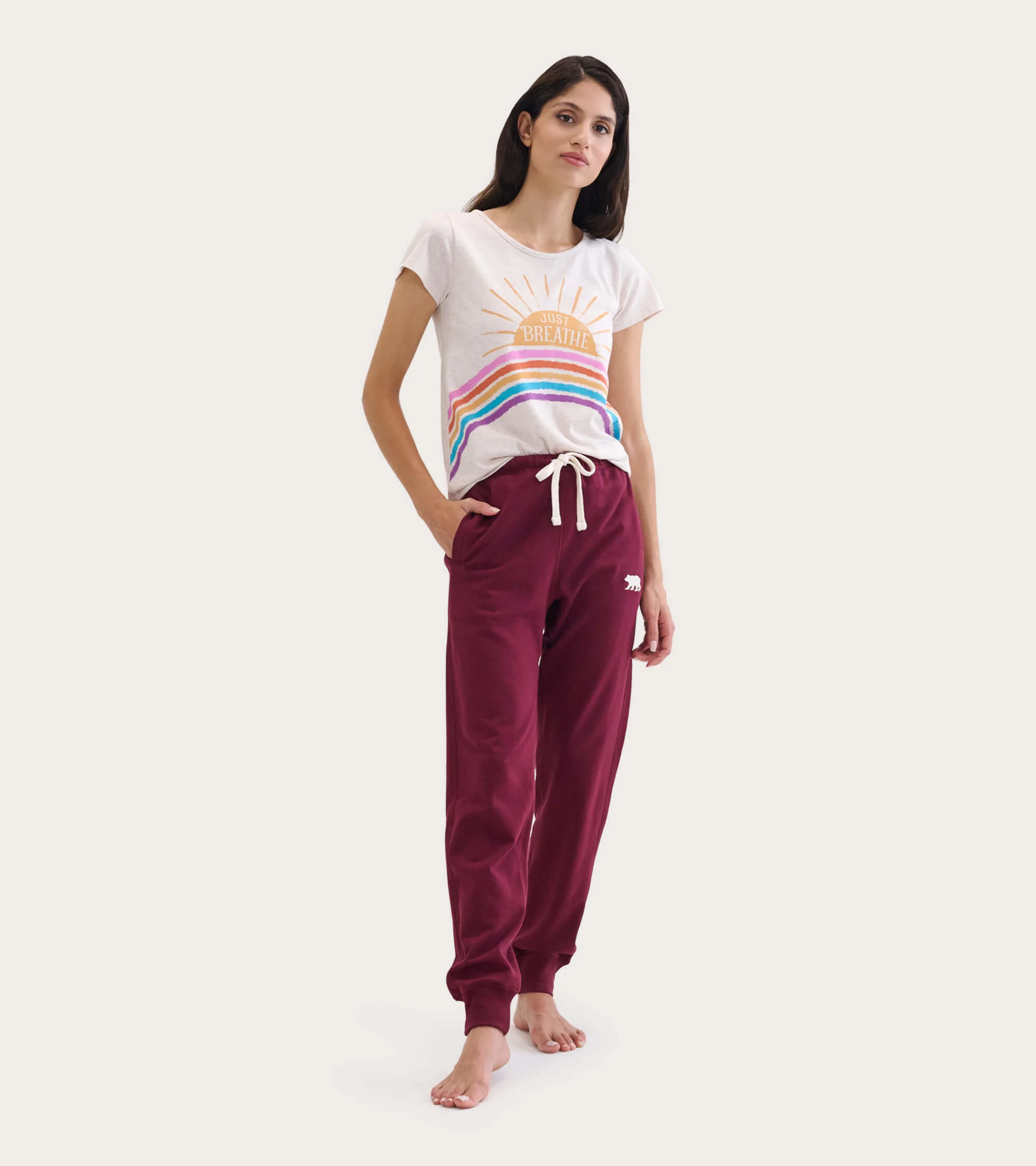 Just Breathe Women's Heritage Slub Jersey Tee - Image 3