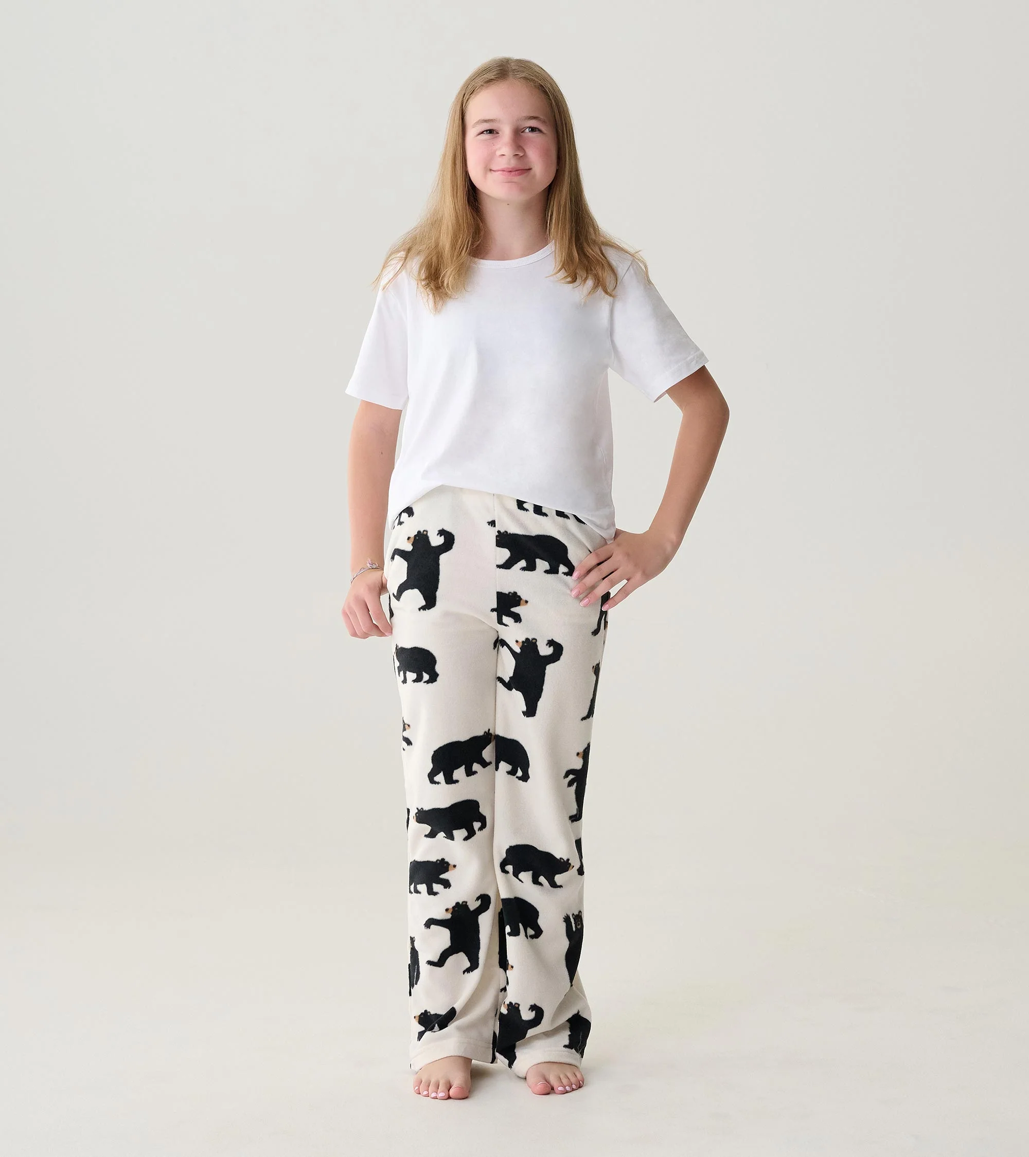 Kids Black Bears Polar Pants - Image 3