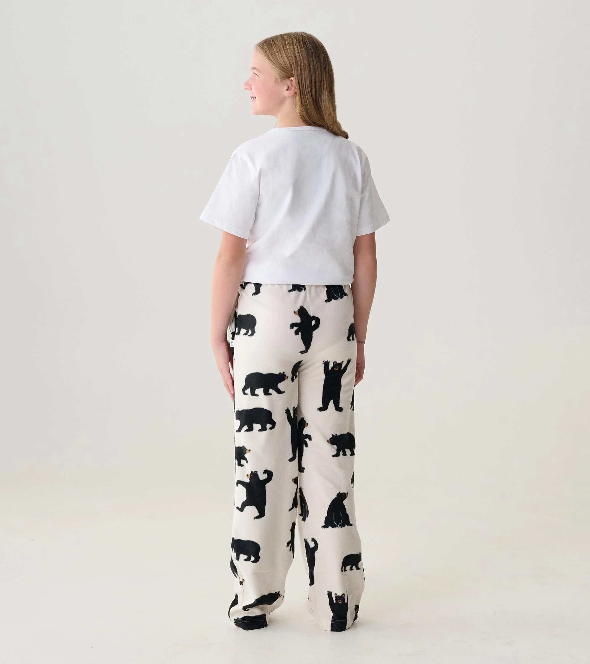 Kids Black Bears Polar Pants - Image 5