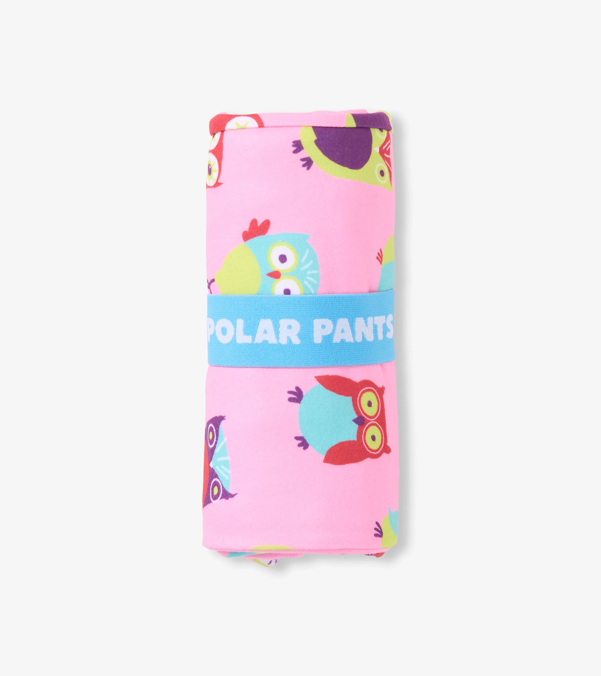 Kids Fuzzy Owls Polar Pants - Image 5
