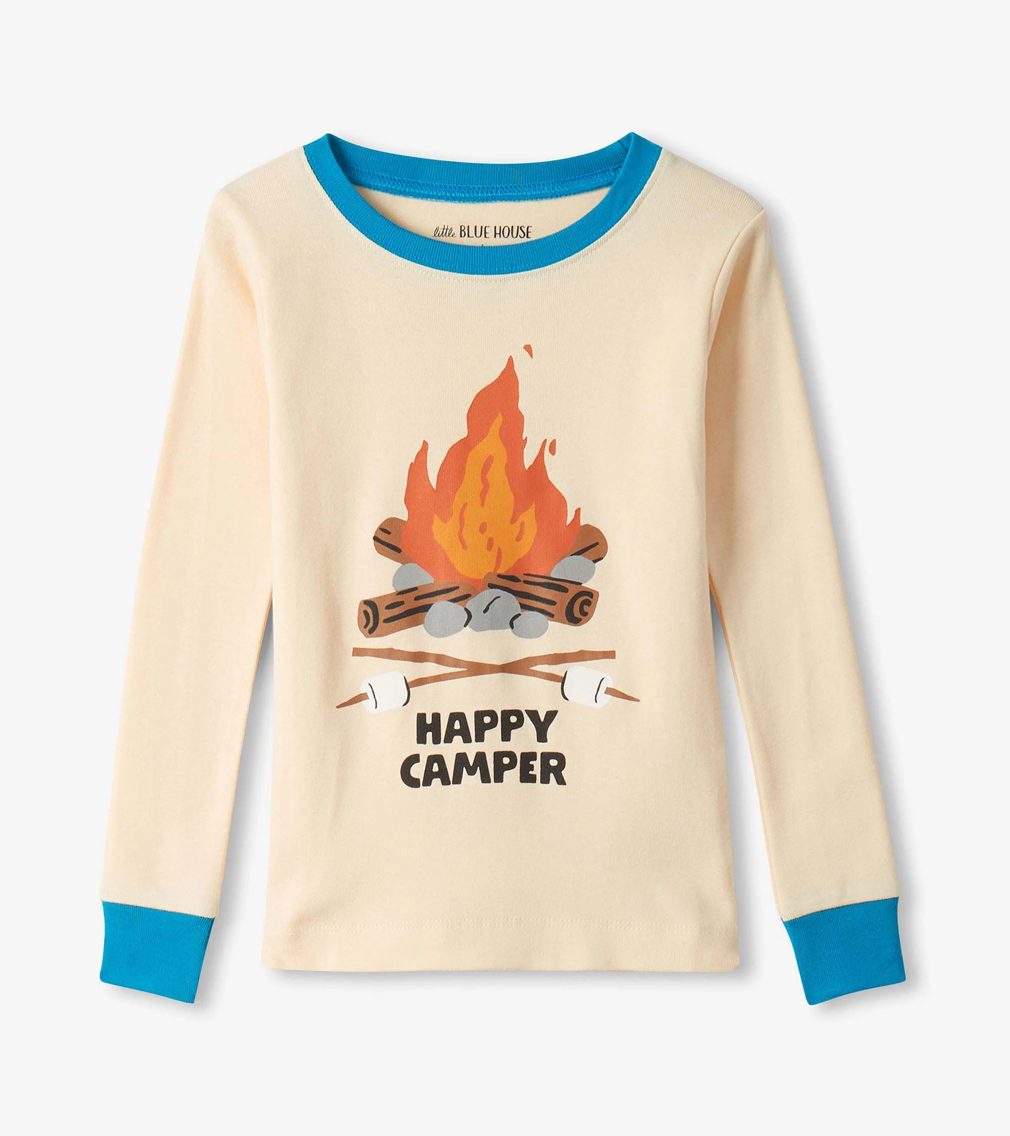Kids Happy Camper Retro Camping Pajama Set - Image 2