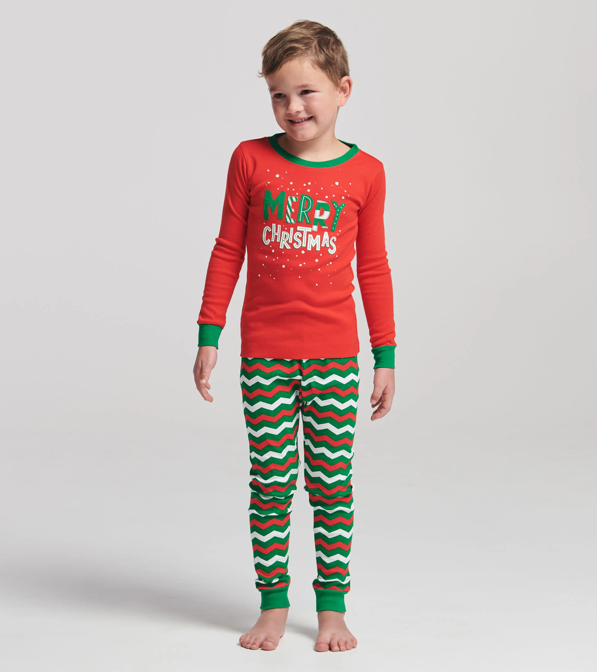 Kids Merry Christmas Pajama Set - Image 2