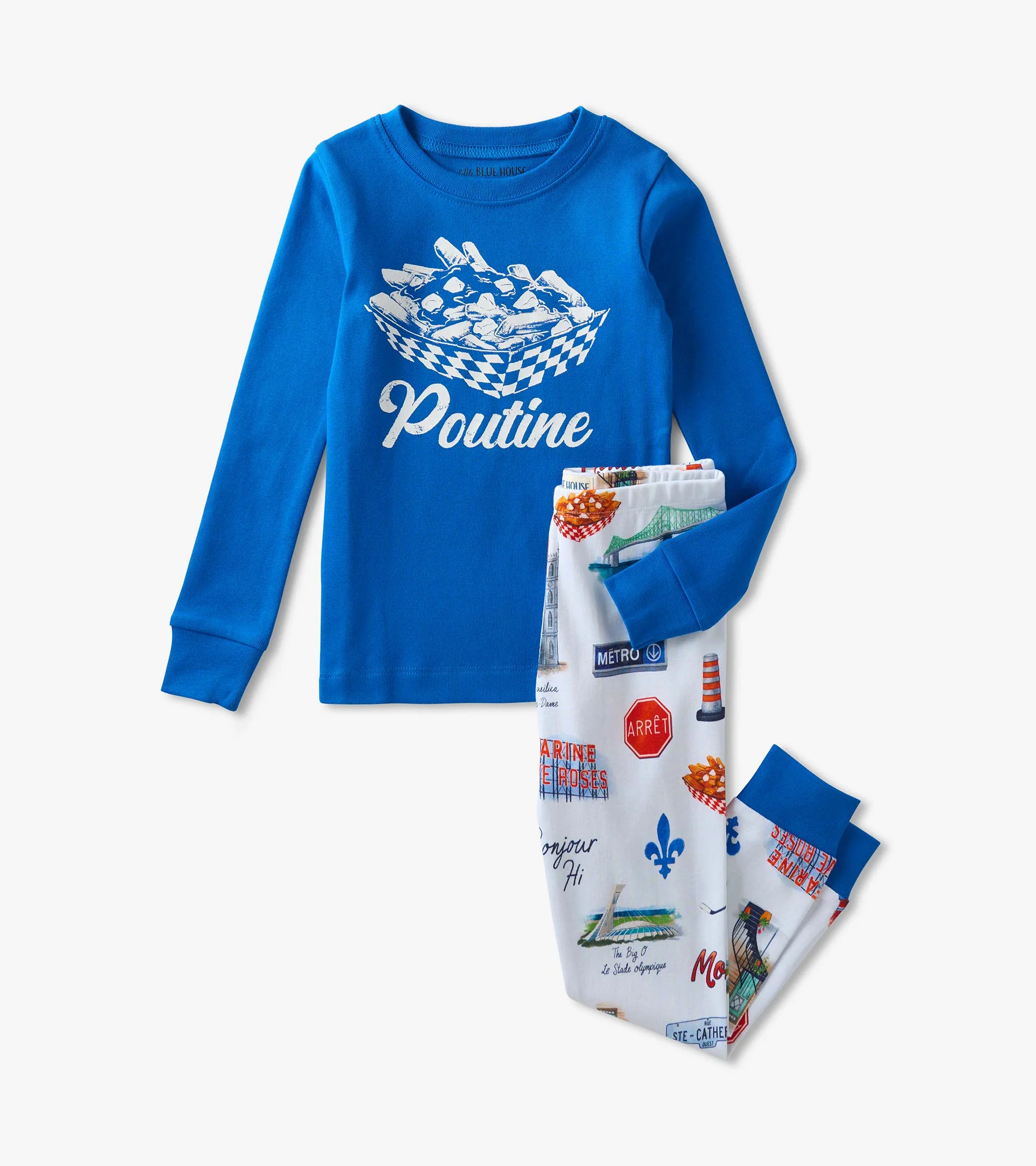Kids Montreal Poutine Pajama Set
