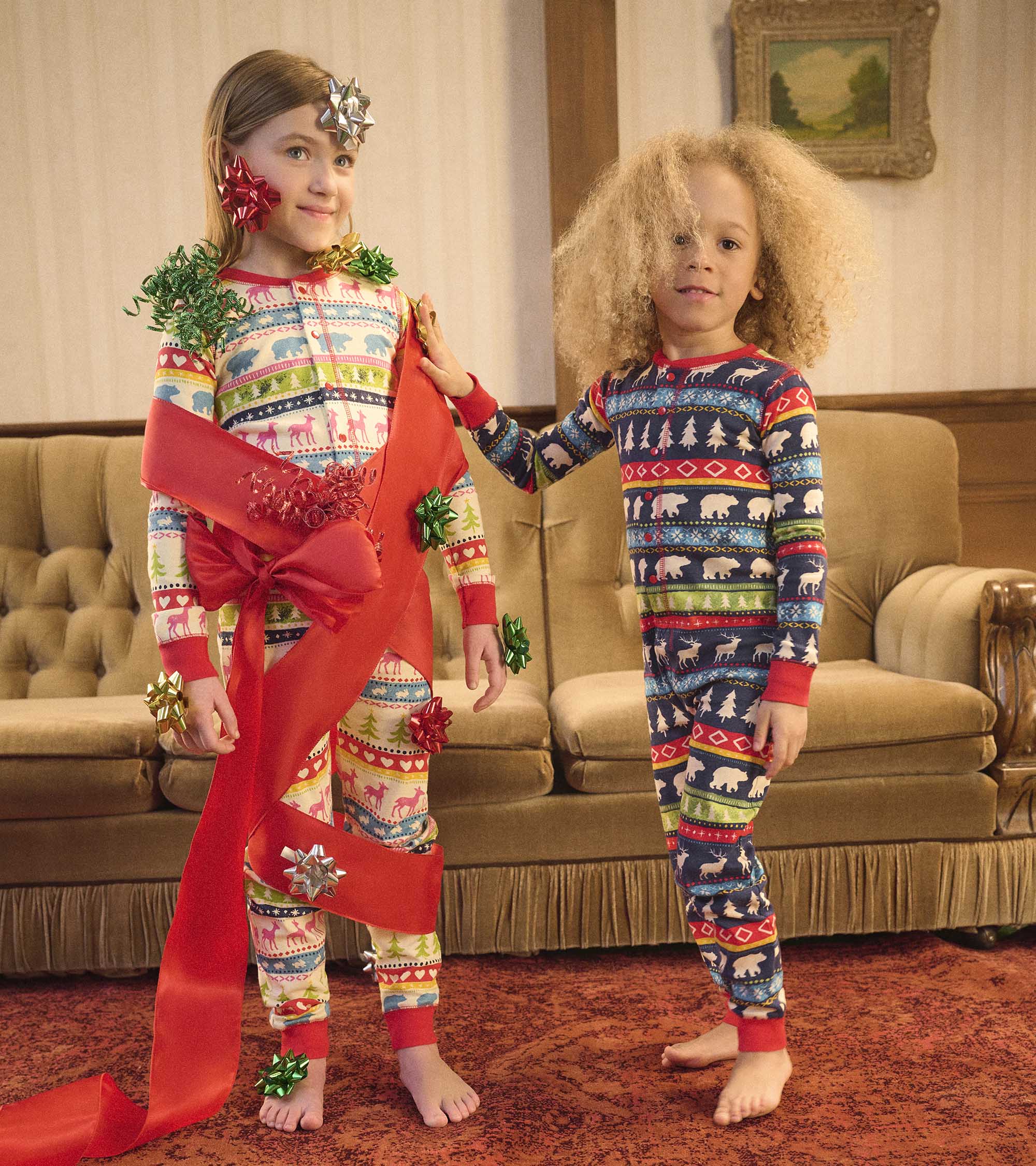 Kids Navy Fair Isle Onesie - Image 5