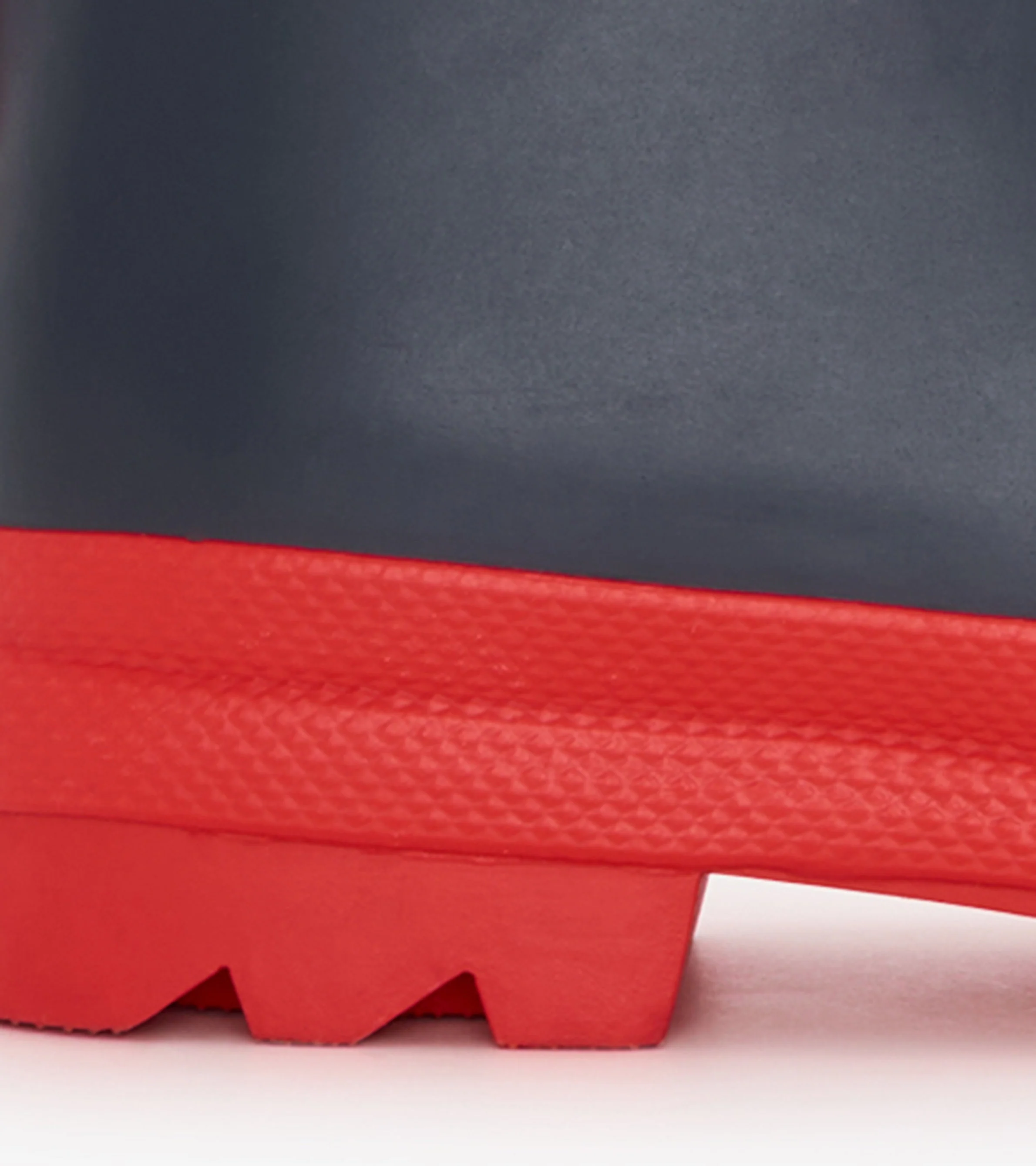 Kids Navy & Red Matte Rain Boots - Image 5
