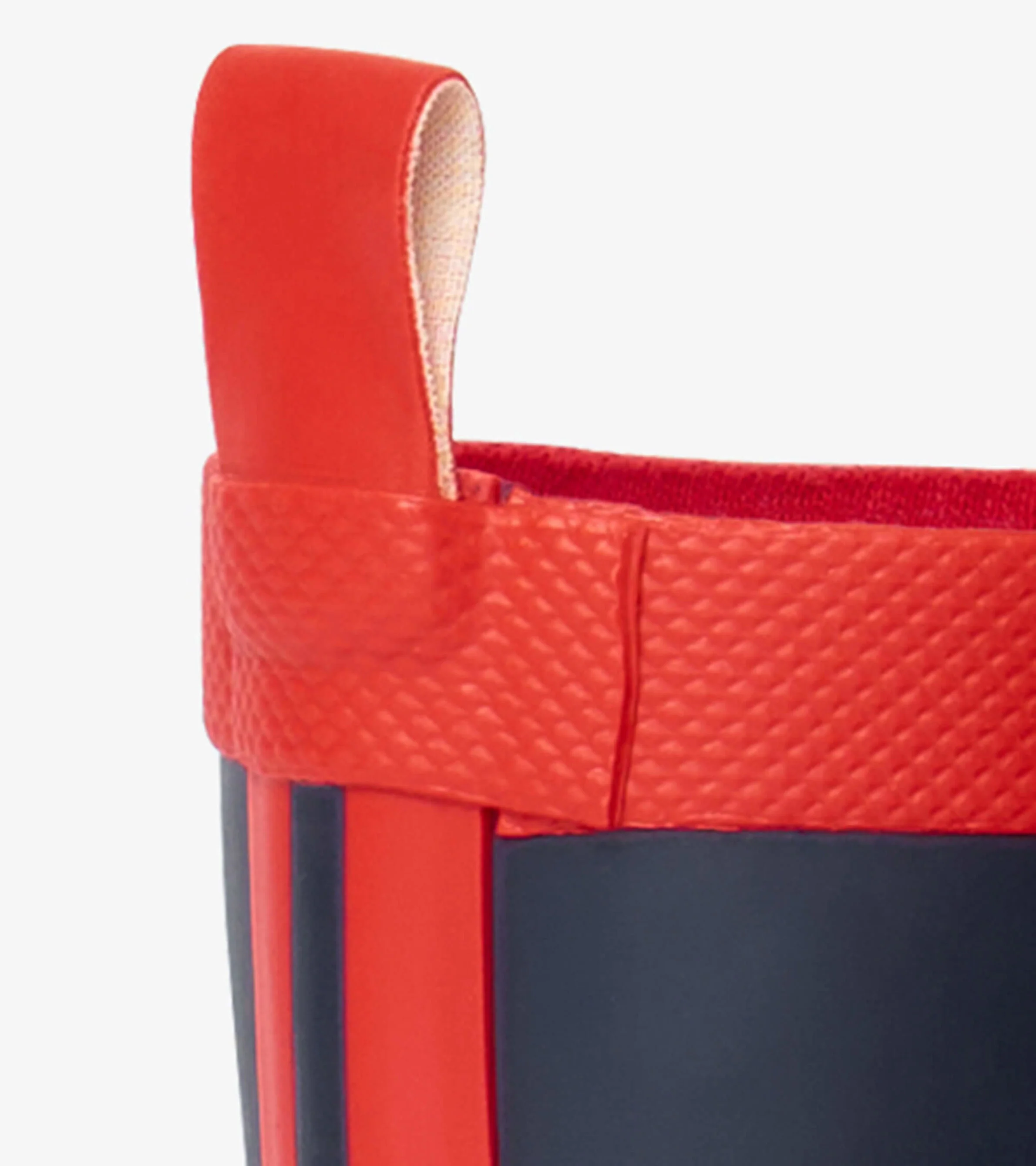 Kids Navy & Red Matte Rain Boots - Image 6